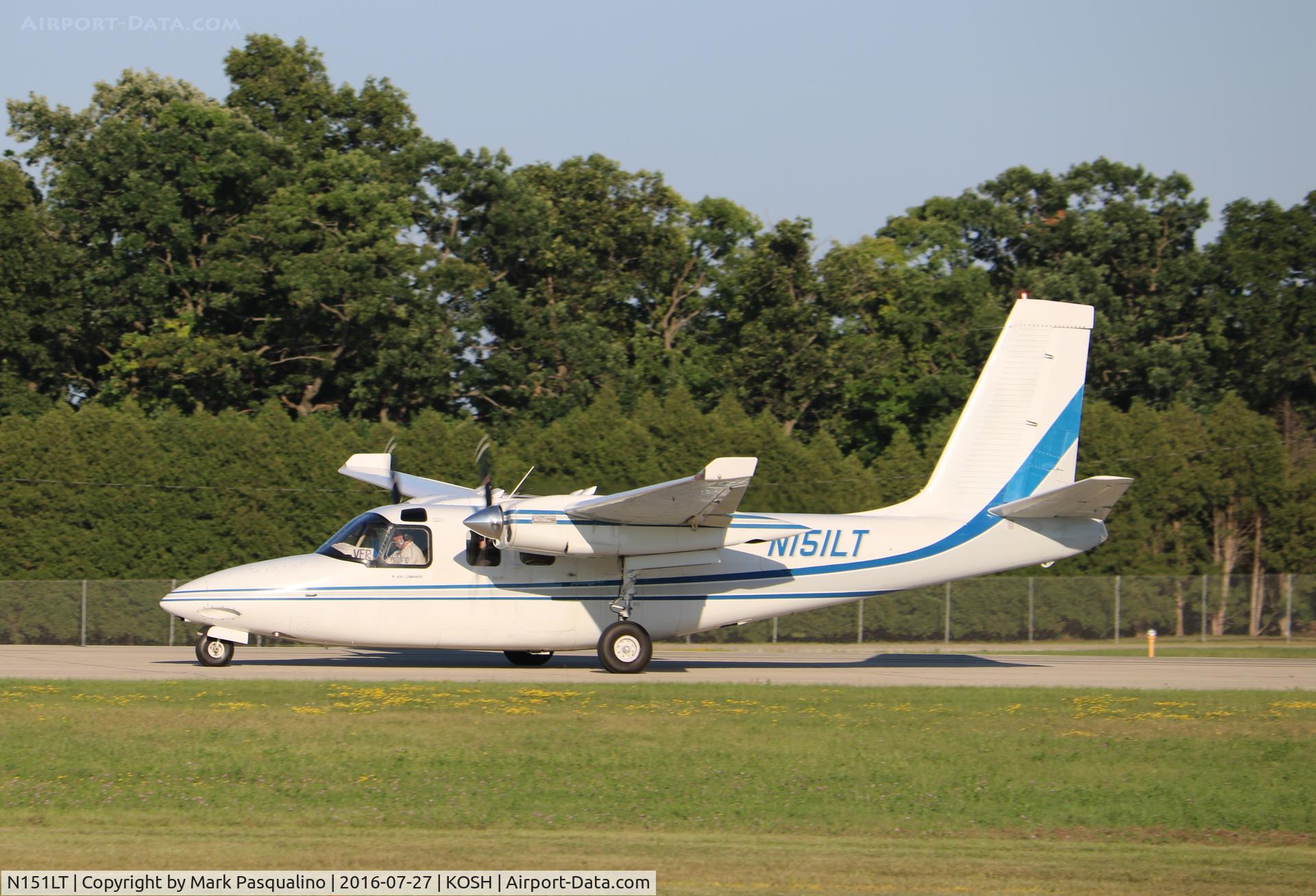 N151LT, 1963 Aero Commander 500-B C/N 1316-125, Aero Commander 500-B