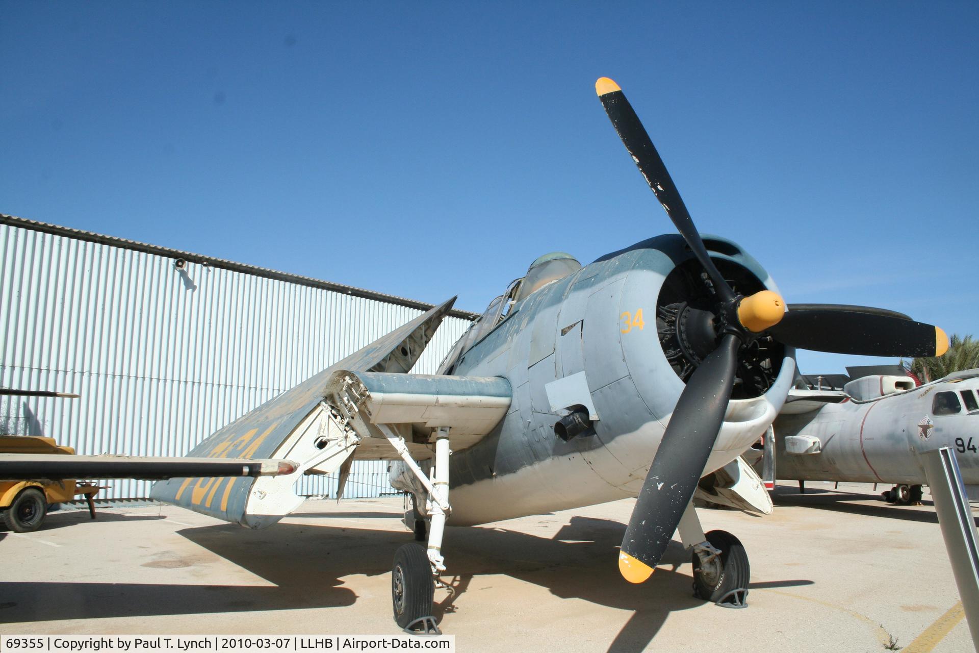 69355, 1959 Grumman TBM-3E Avenger C/N Not found (Bu69355), Grumman TBF Avenger at the Israeli Air Force Museum at Hatzerim, near Beersheva, Israel.