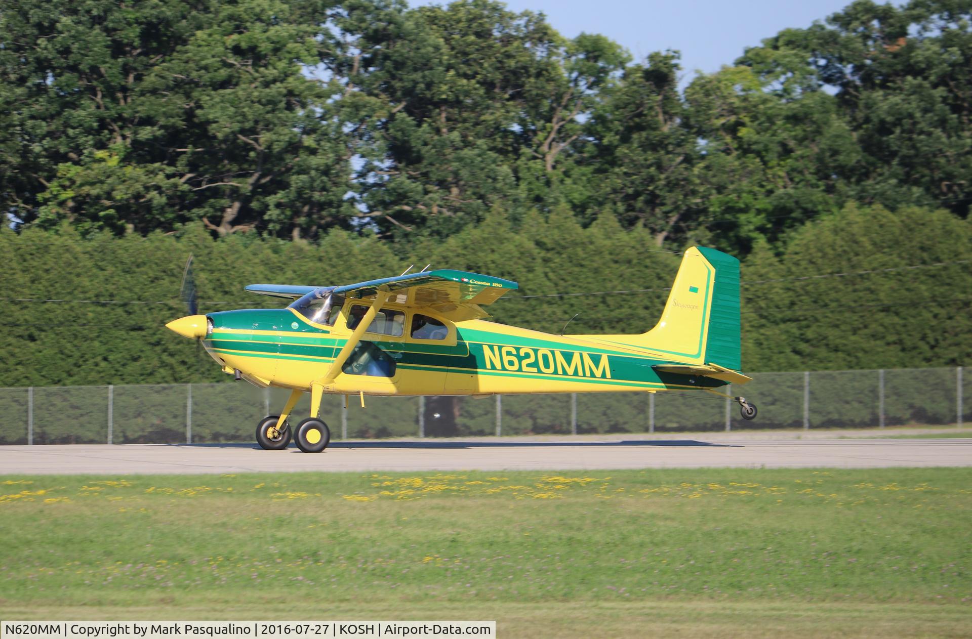 N620MM, 1957 Cessna 180A C/N 32780, Cessna 180A