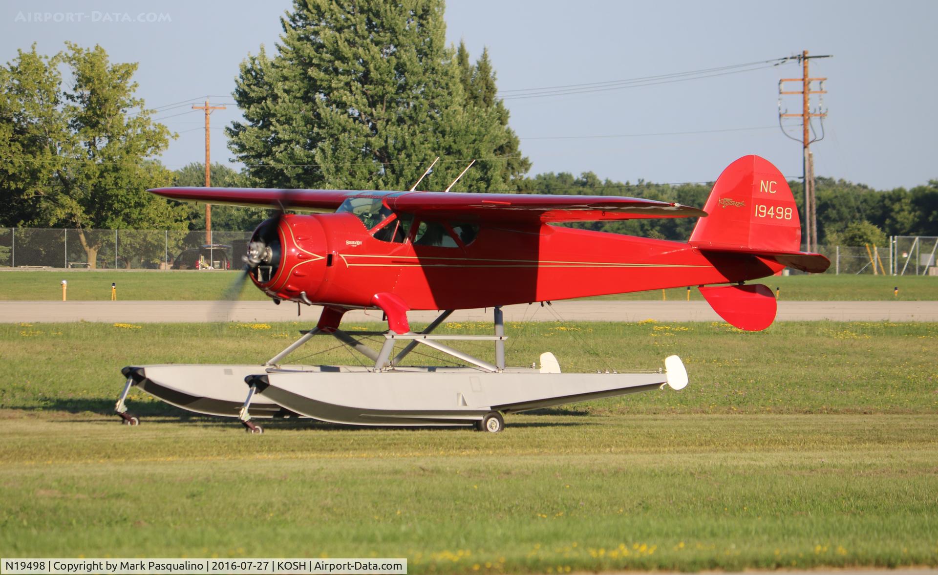 N19498, 1939 Cessna C-165 Airmaster C/N 467, Cessna C-165