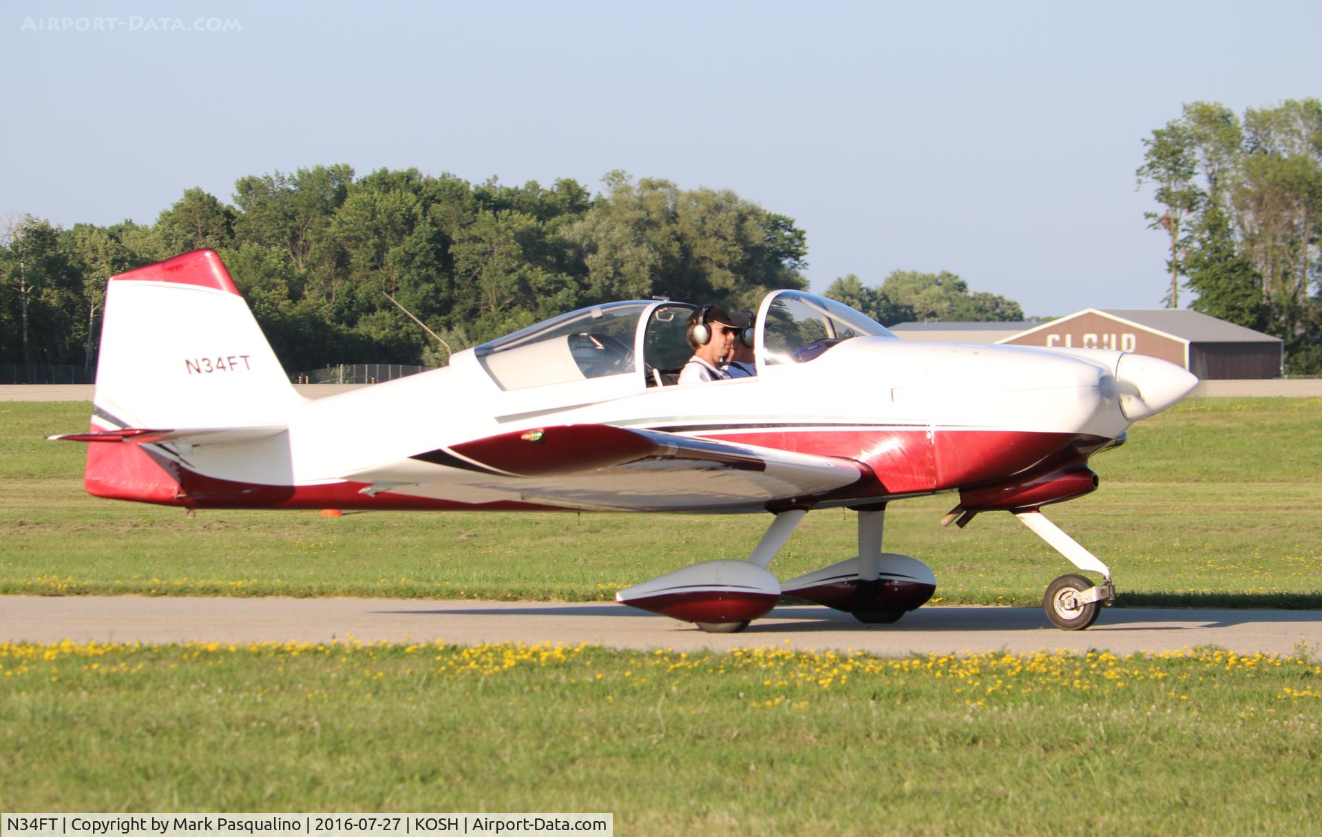 N34FT, Vans RV-6A C/N 25020, Vans RV-6A