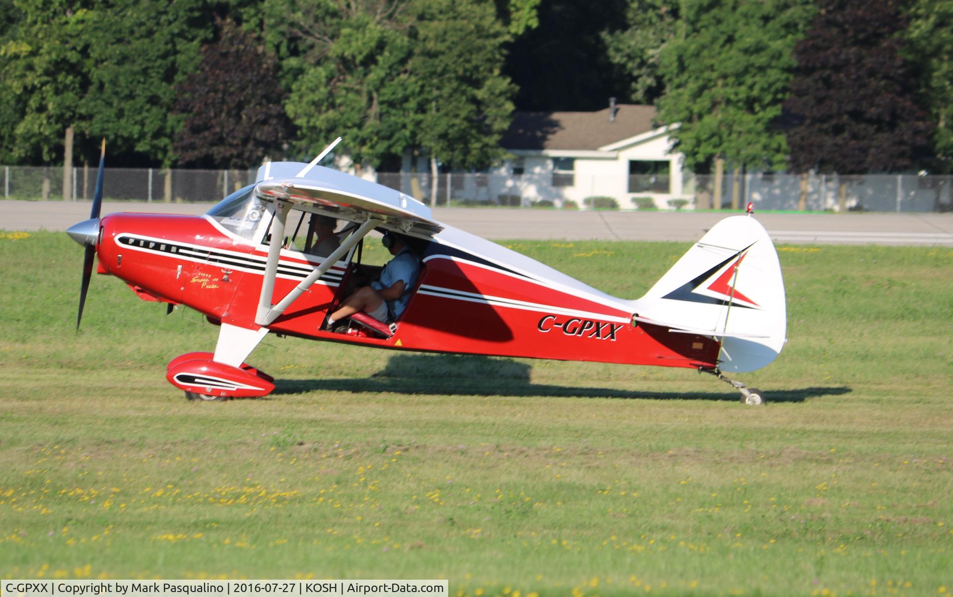 C-GPXX, 1953 Piper PA-20-135 Pacer C/N 20-1003, Piper PA-20-135