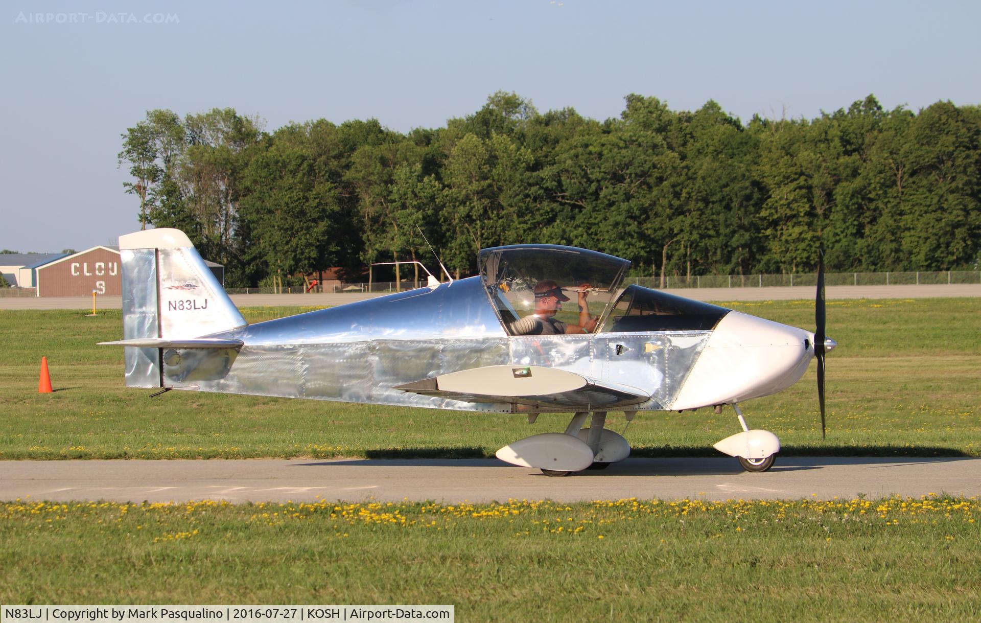 N83LJ, 2016 Sonex Sonex C/N 0864, Sonex