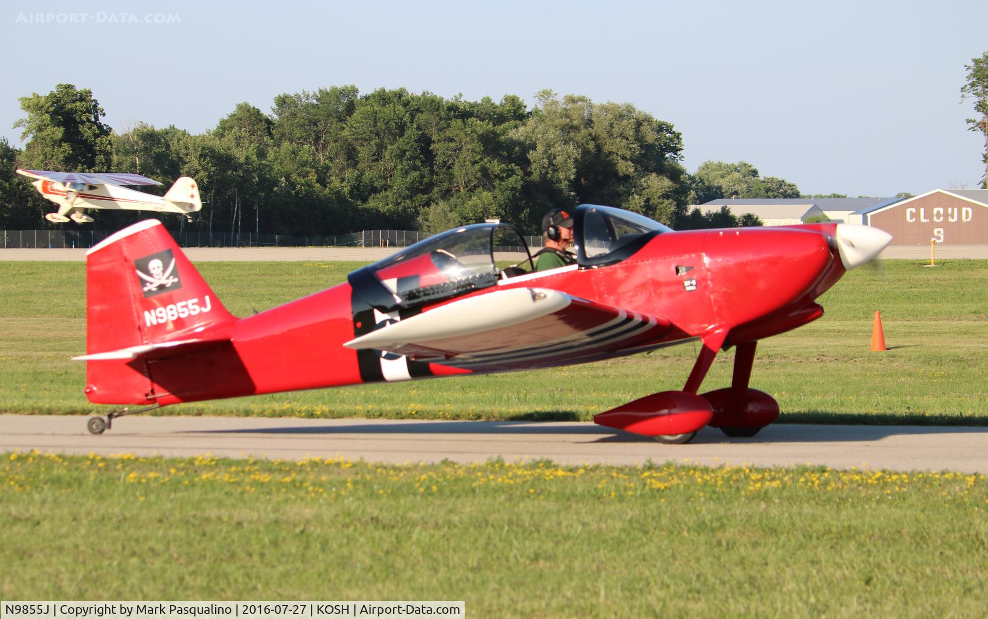 N9855J, Vans RV-6 C/N 22300, Vans RV-6