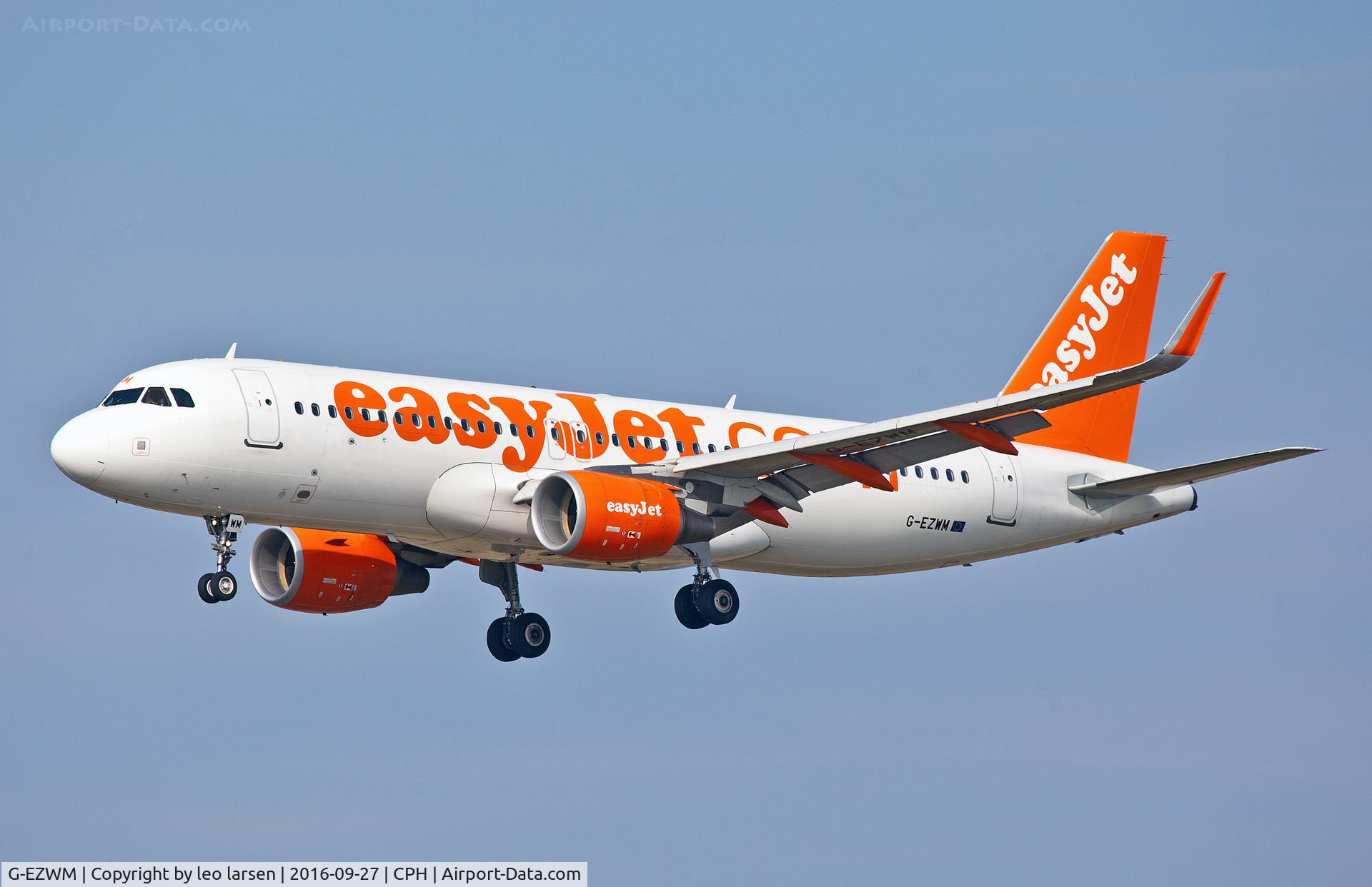 G-EZWM, 2013 Airbus A320-214 C/N 5739, Copenhagen 27.9.16