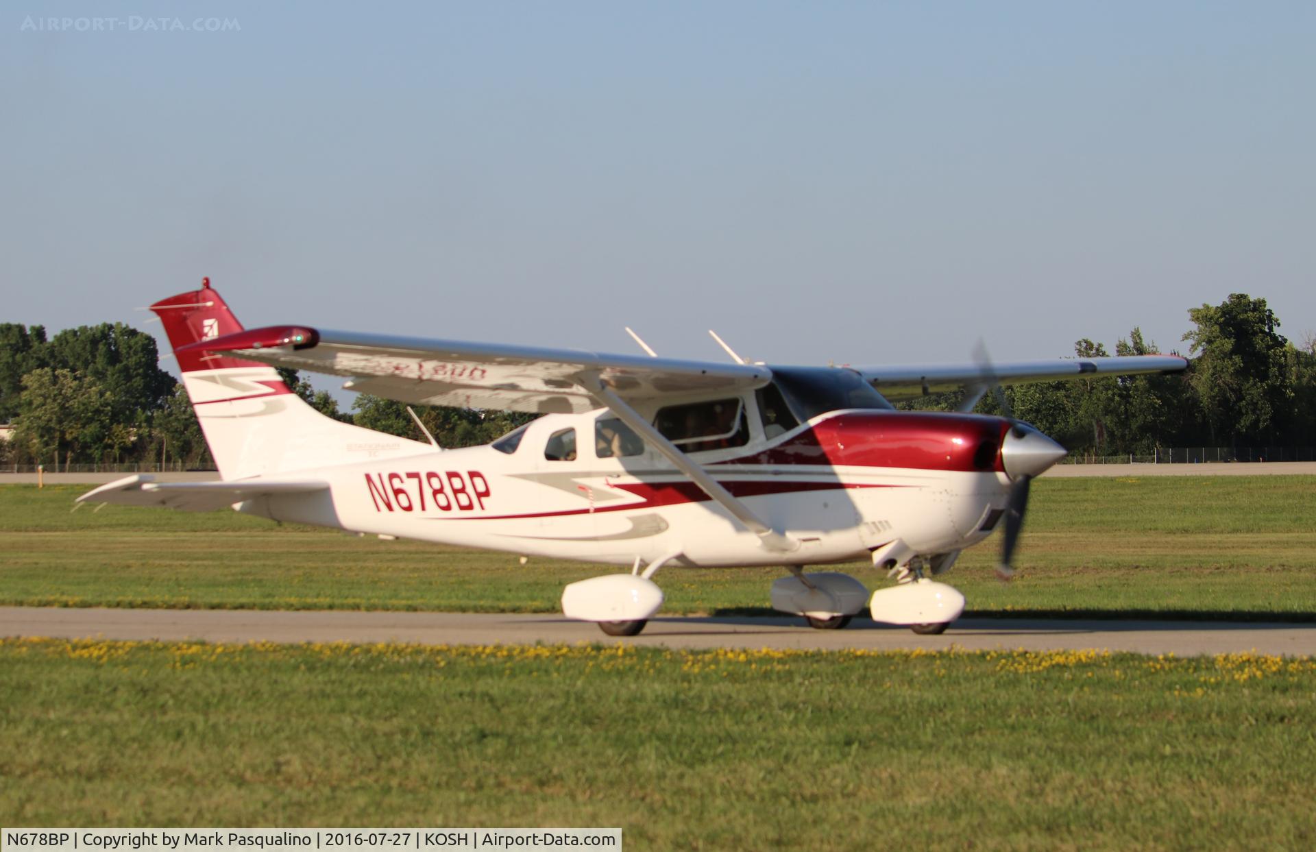 N678BP, 2007 Cessna T206H Turbo Stationair C/N T20608779, Cessna T206H