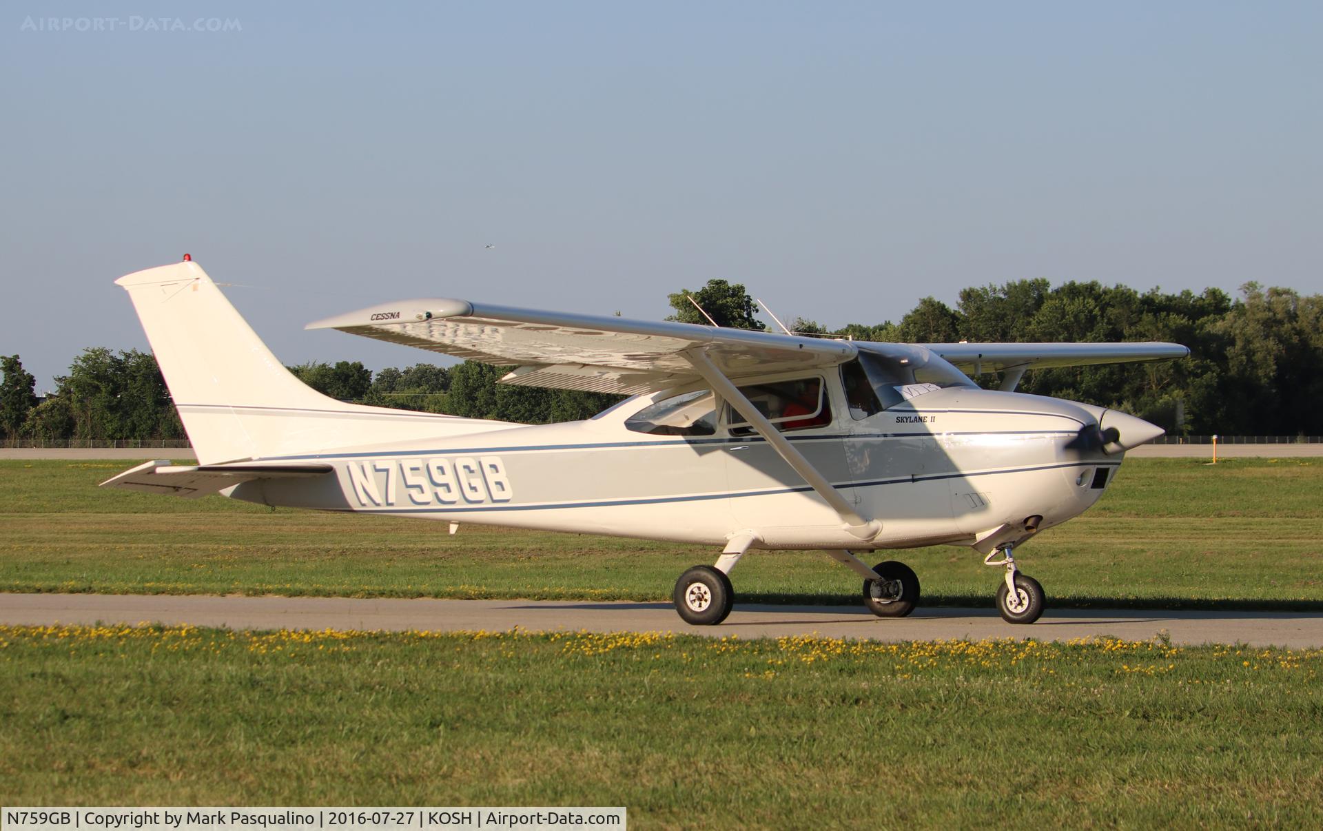 N759GB, 1977 Cessna 182Q Skylane C/N 18265973, Cessna 182Q