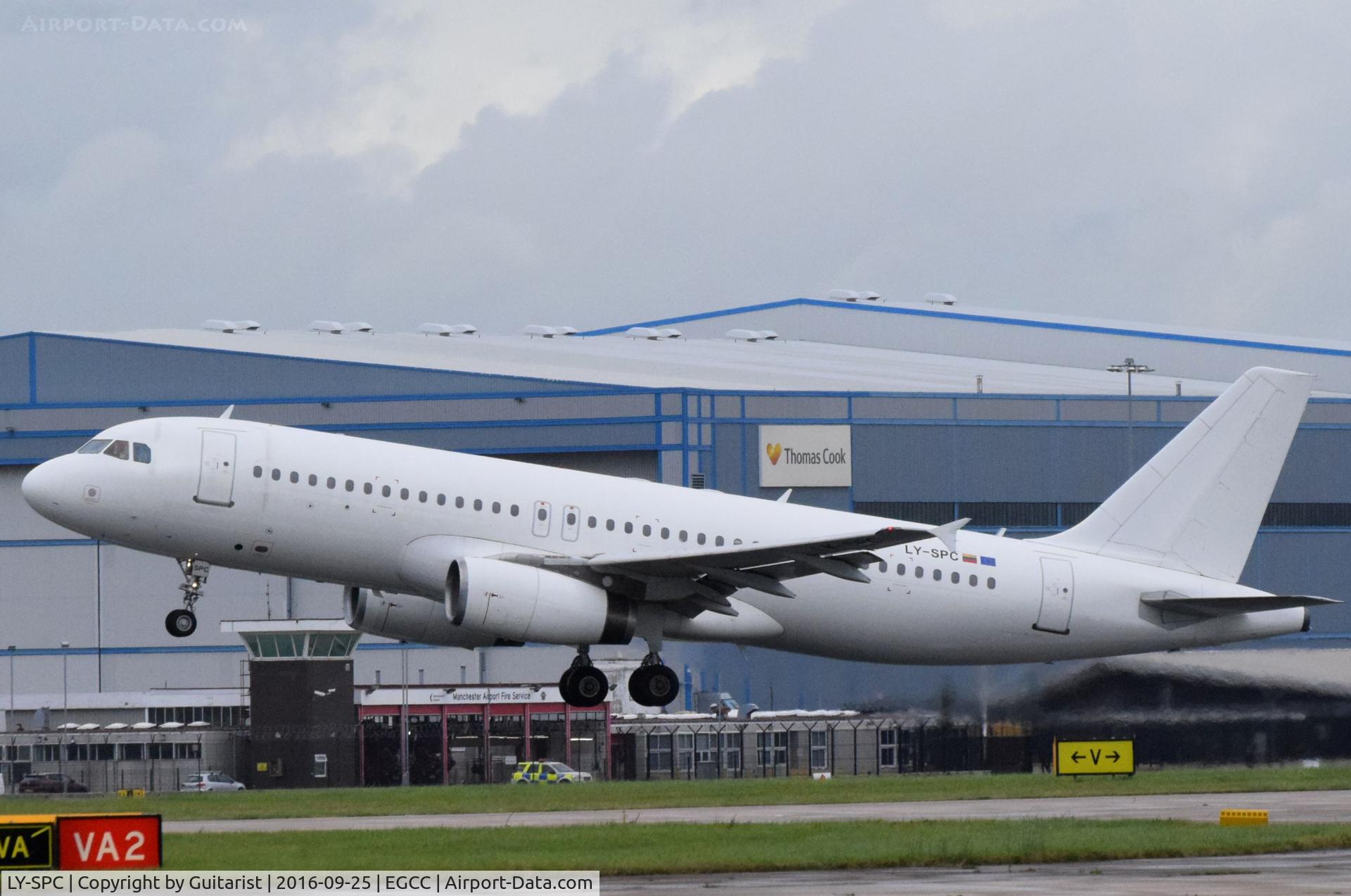 LY-SPC, 1994 Airbus A320-231 C/N 415, At Manchester