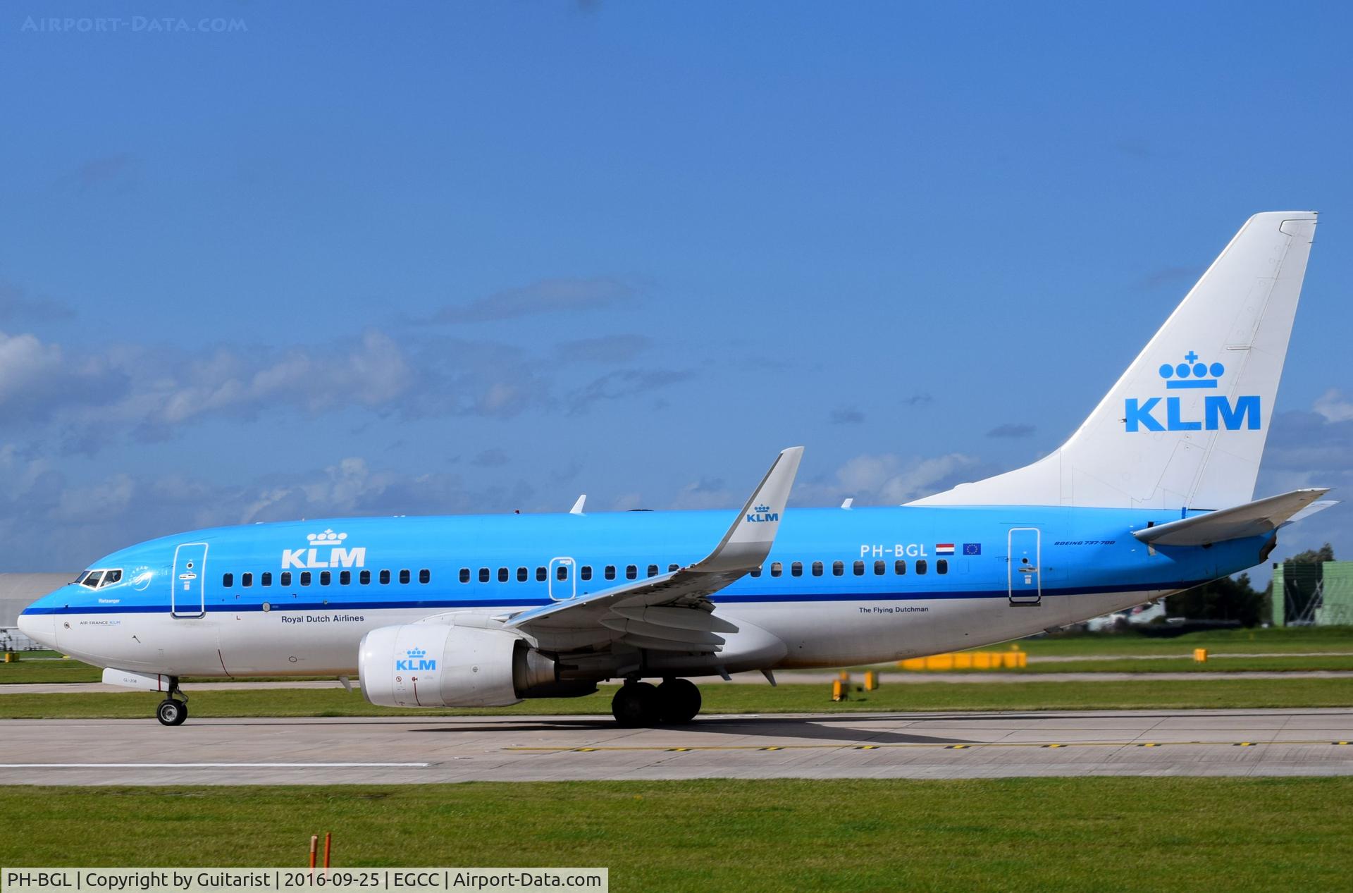 PH-BGL, 2010 Boeing 737-7K2 C/N 30369, At Manchester