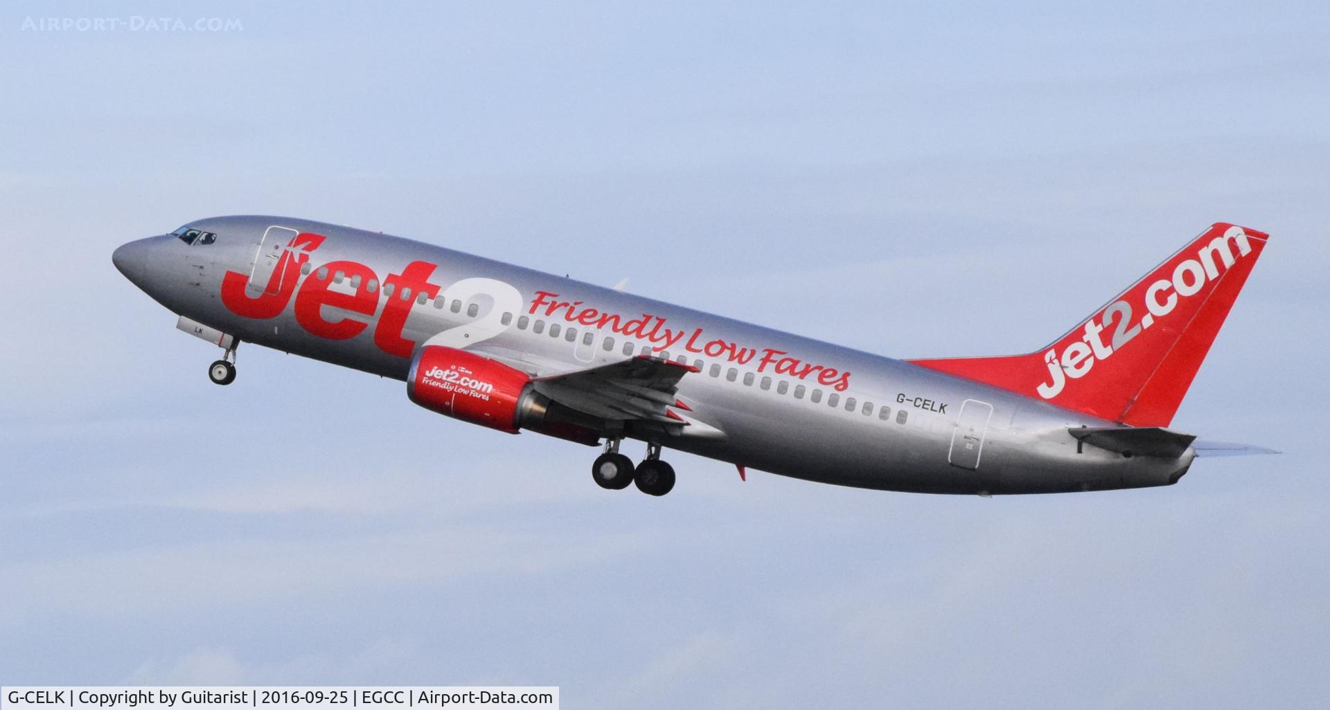 G-CELK, 1986 Boeing 737-330 C/N 23530, At Manchester