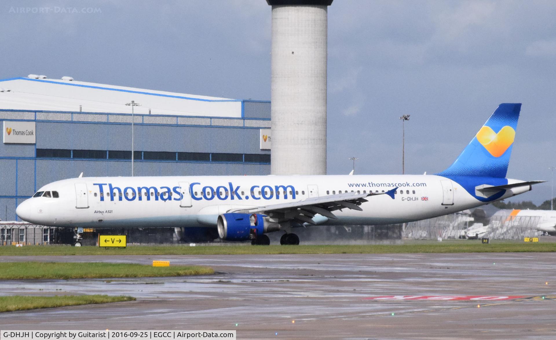 G-DHJH, 2000 Airbus A321-211 C/N 1238, At Manchester