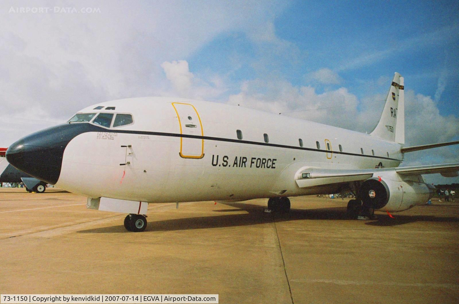 73-1150, 1973 Boeing T-43A C/N 20697, On static display at 2007 RIAT.