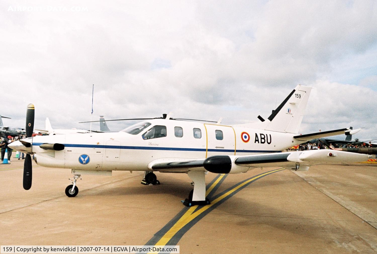 159, 2000 Socata TBM-700 C/N 159, On static display at 2007 RIAT.