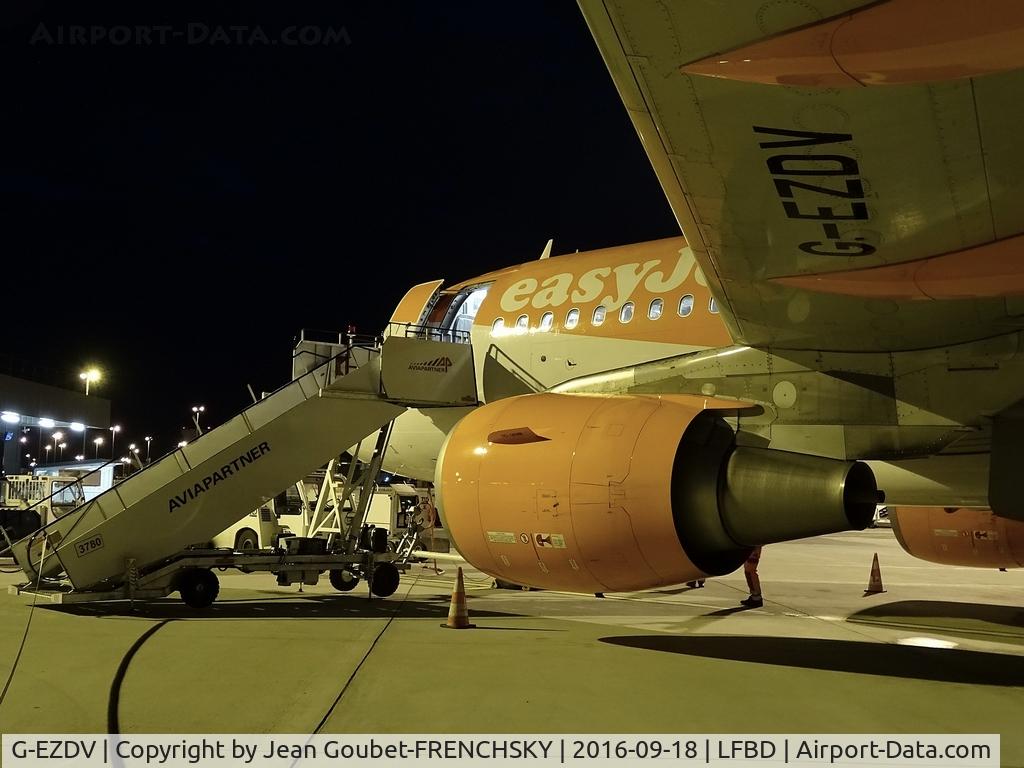G-EZDV, 2008 Airbus A319-111 C/N 3742, EZY4302 to LYON