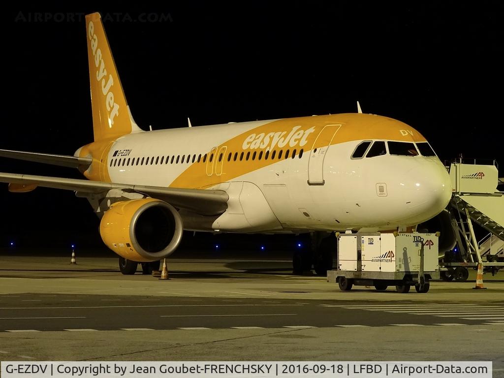 G-EZDV, 2008 Airbus A319-111 C/N 3742, EZY4302 to LYON
