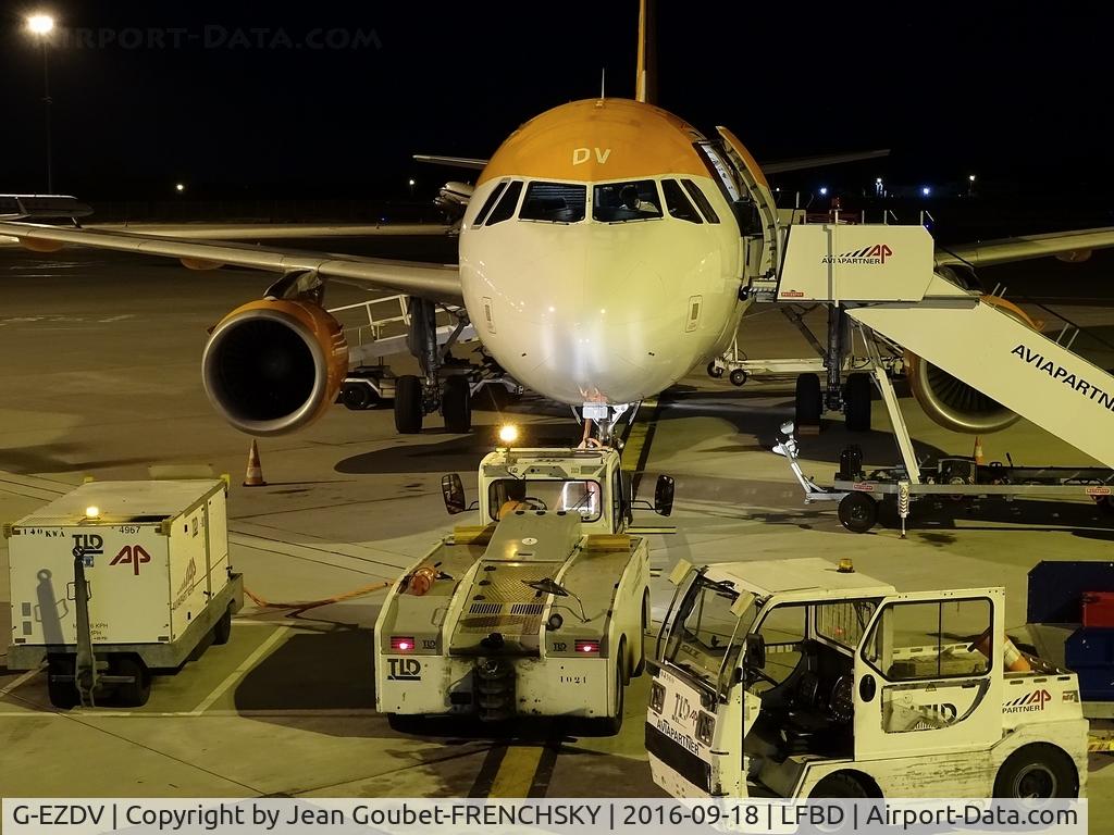 G-EZDV, 2008 Airbus A319-111 C/N 3742, EZY4302 to LYON