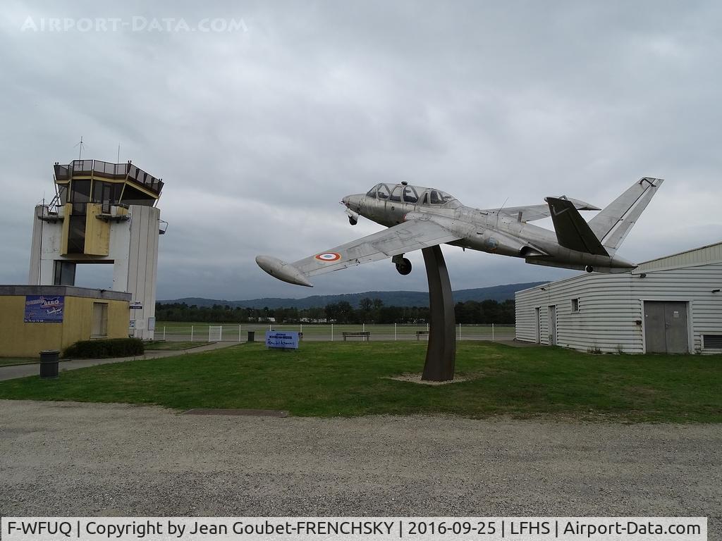 F-WFUQ, Fouga CM-170 Magister C/N 523, Fouga CM-170 Magister - Bourg en Bresse