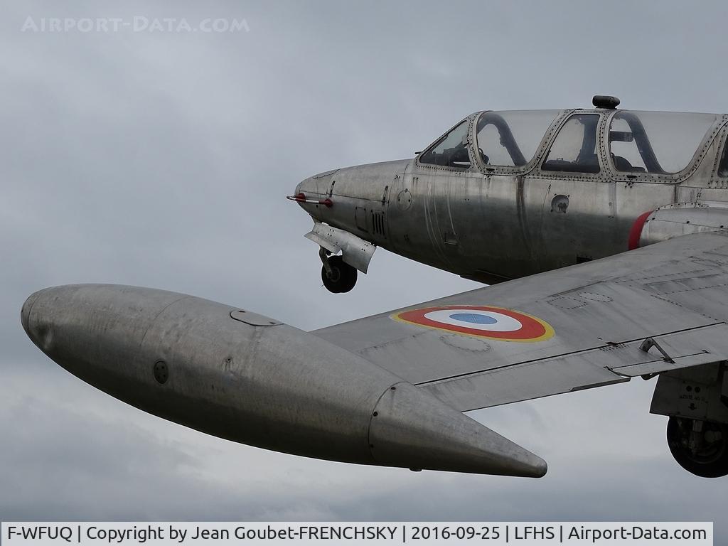 F-WFUQ, Fouga CM-170 Magister C/N 523, Fouga CM-170 Magister - Bourg en Bresse