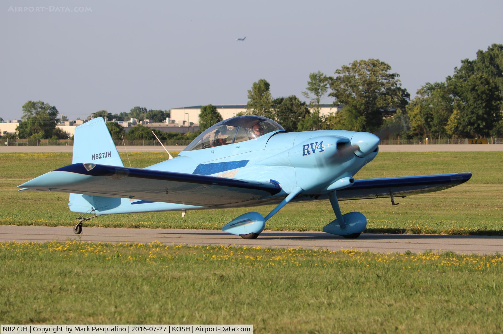 N827JH, 1996 Vans RV-4 C/N 2438, Vans RV-4