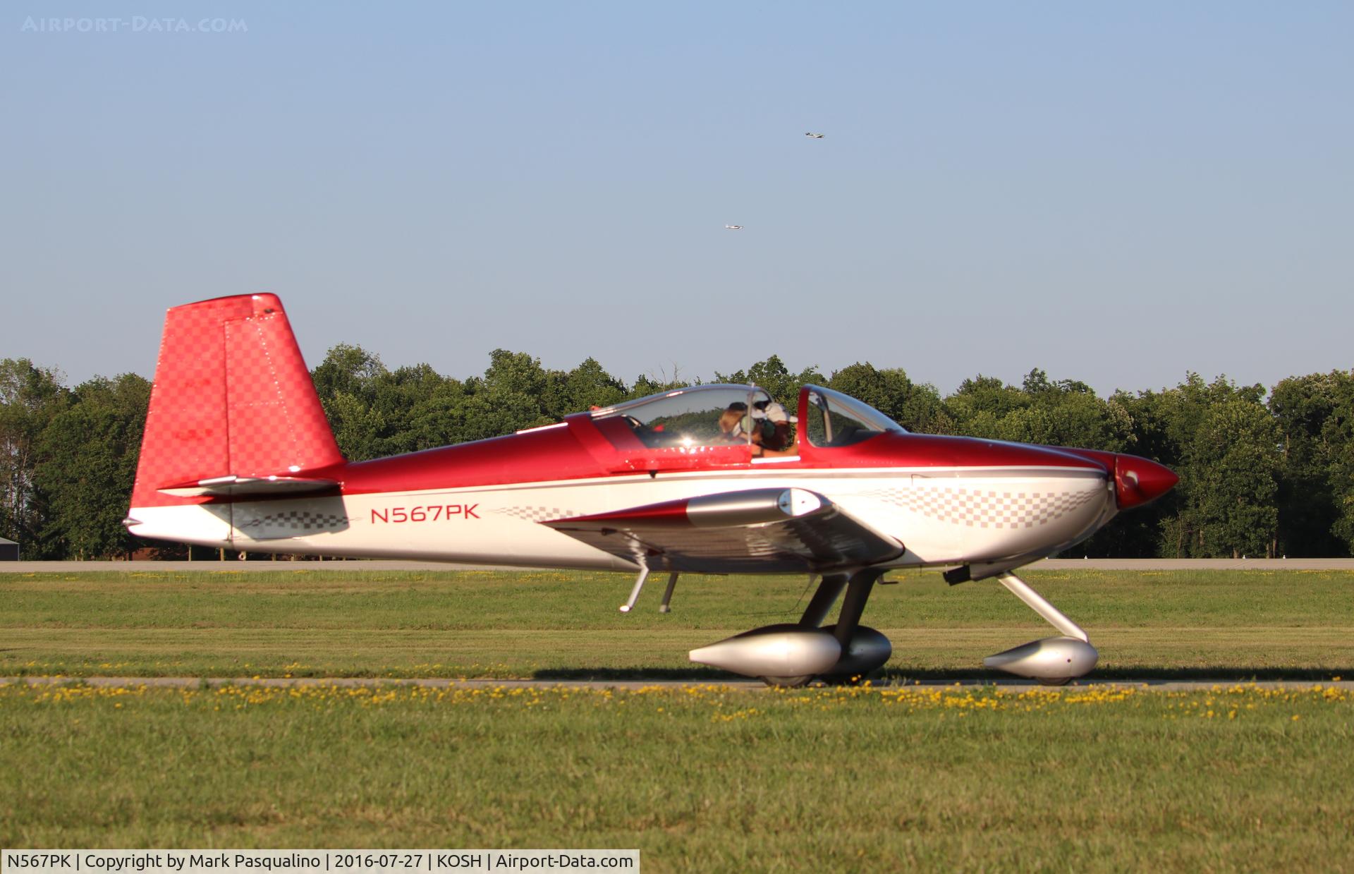 N567PK, 2012 Vans RV-7A C/N 72975, Vans RV-7A