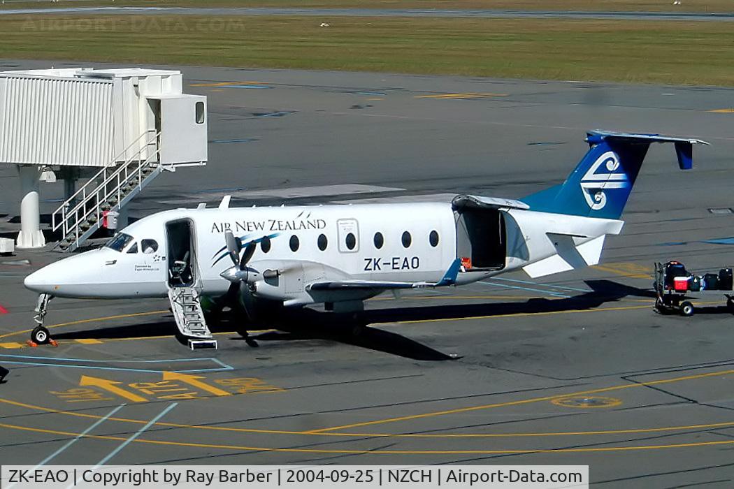 ZK-EAO, 2002 Raytheon 1900D C/N UE-438, Beech 1900D [UE-428] (Air New Zealand Link) Christchurch-Int'l~ZK 25/09/2004