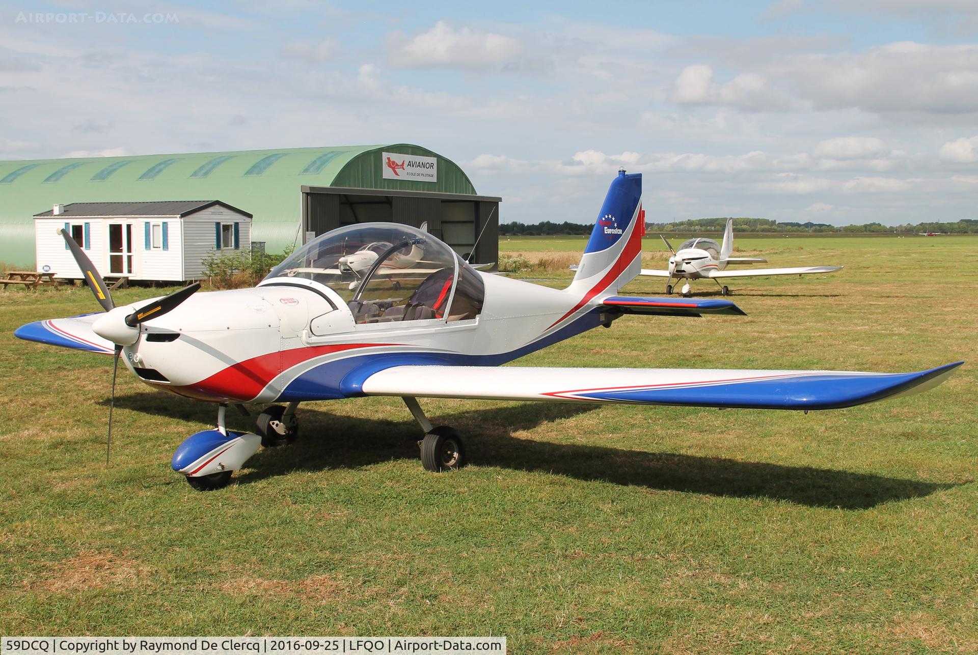59DCQ, 2007 Evektor-Aerotechnik EV-97R EuroStar C/N 2007-3119, Lille-Marcq.