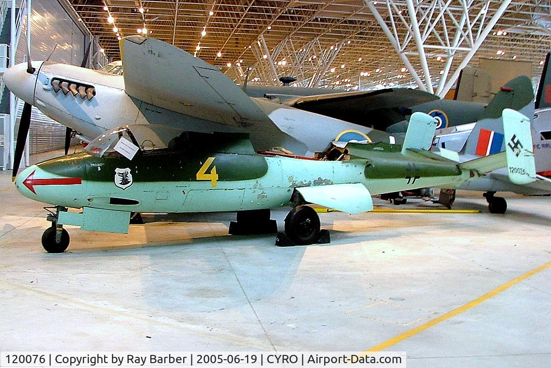 120076, Heinkel He-162A-2 Volksjager C/N 120076, Heinkel 162A-2 Salamander [120076] Ottawa-Rockcliffe~C 19/06/2005. Now with Deutsches Technik museum.