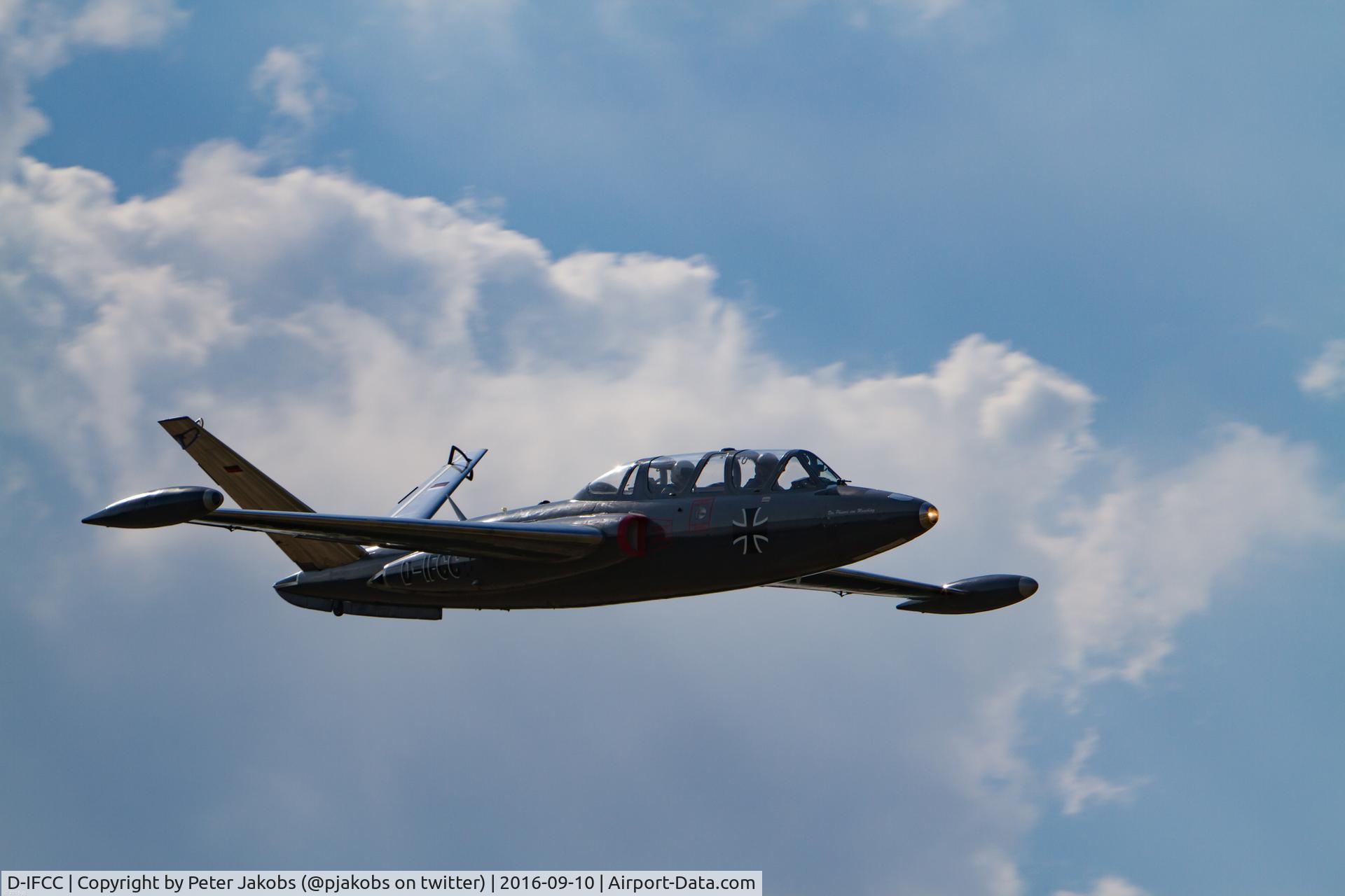 D-IFCC, Fouga CM-170R Magister C/N D79, Fouga Magister D-IFCC at Hahnweide Oldtimer Festival 2016