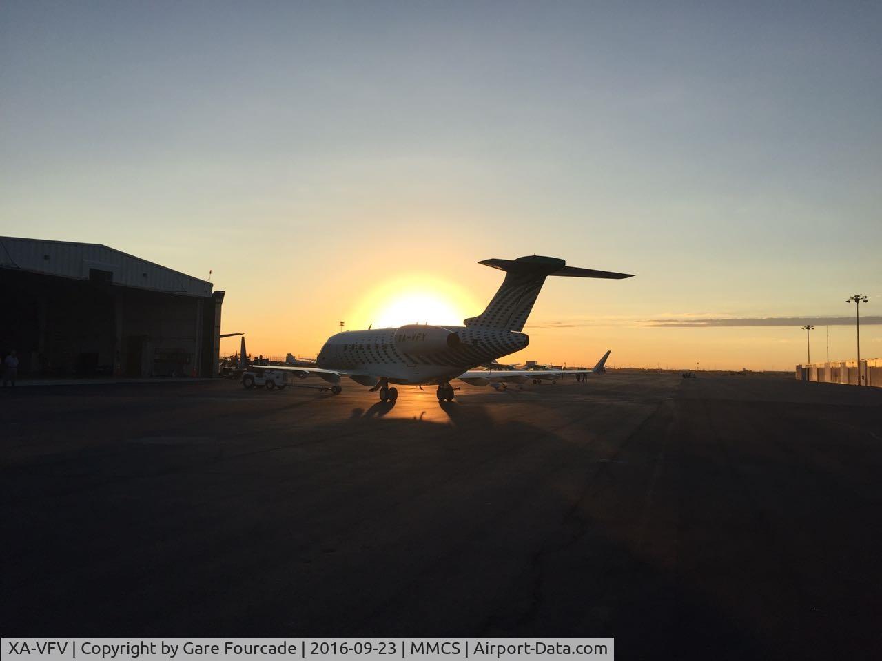 XA-VFV, Bombardier Challenger 300 (BD-100-1A10) C/N 20427, HOMEBASE-DAWN