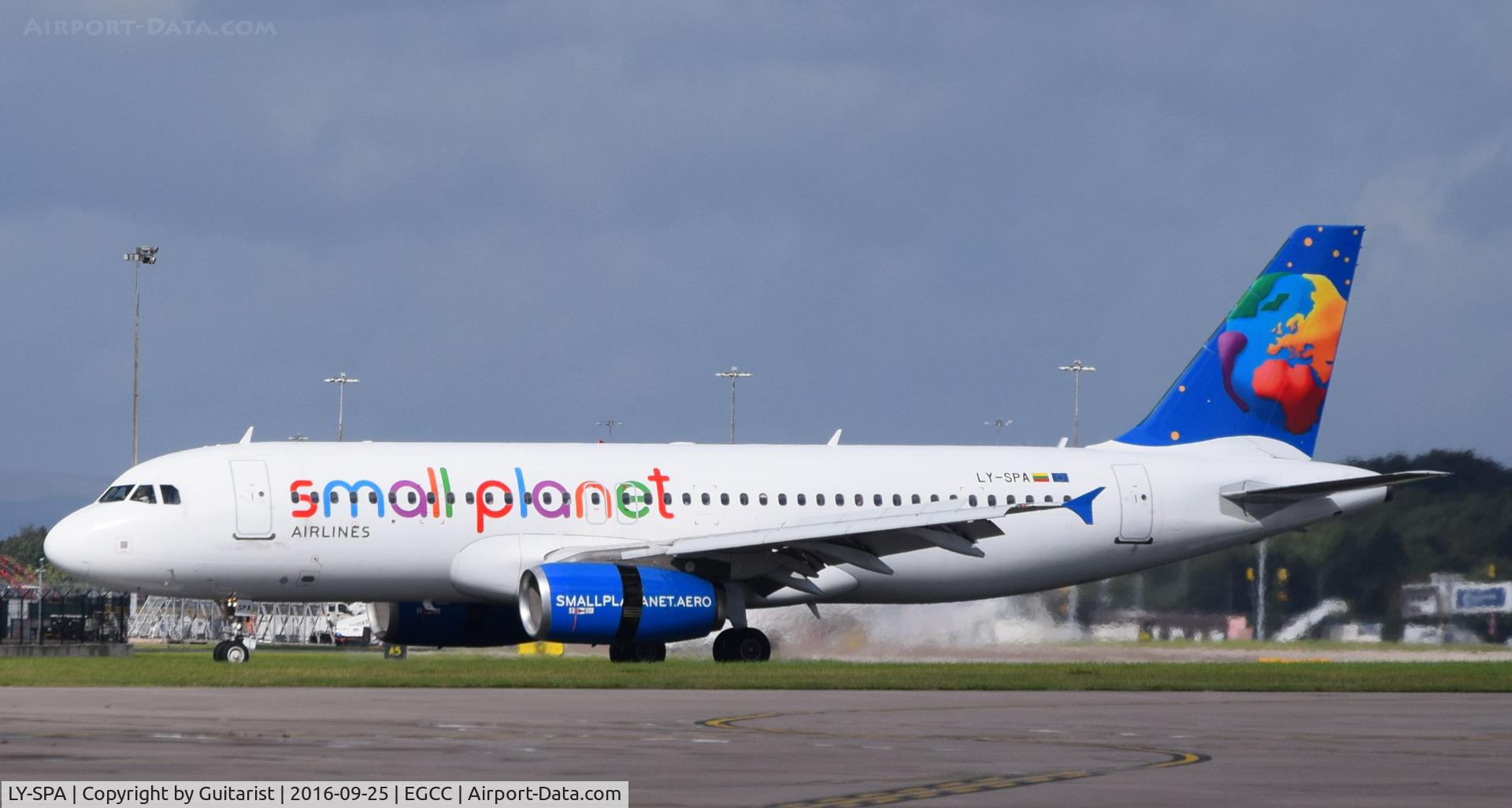 LY-SPA, 2002 Airbus A320-232 C/N 1715, At Manchester