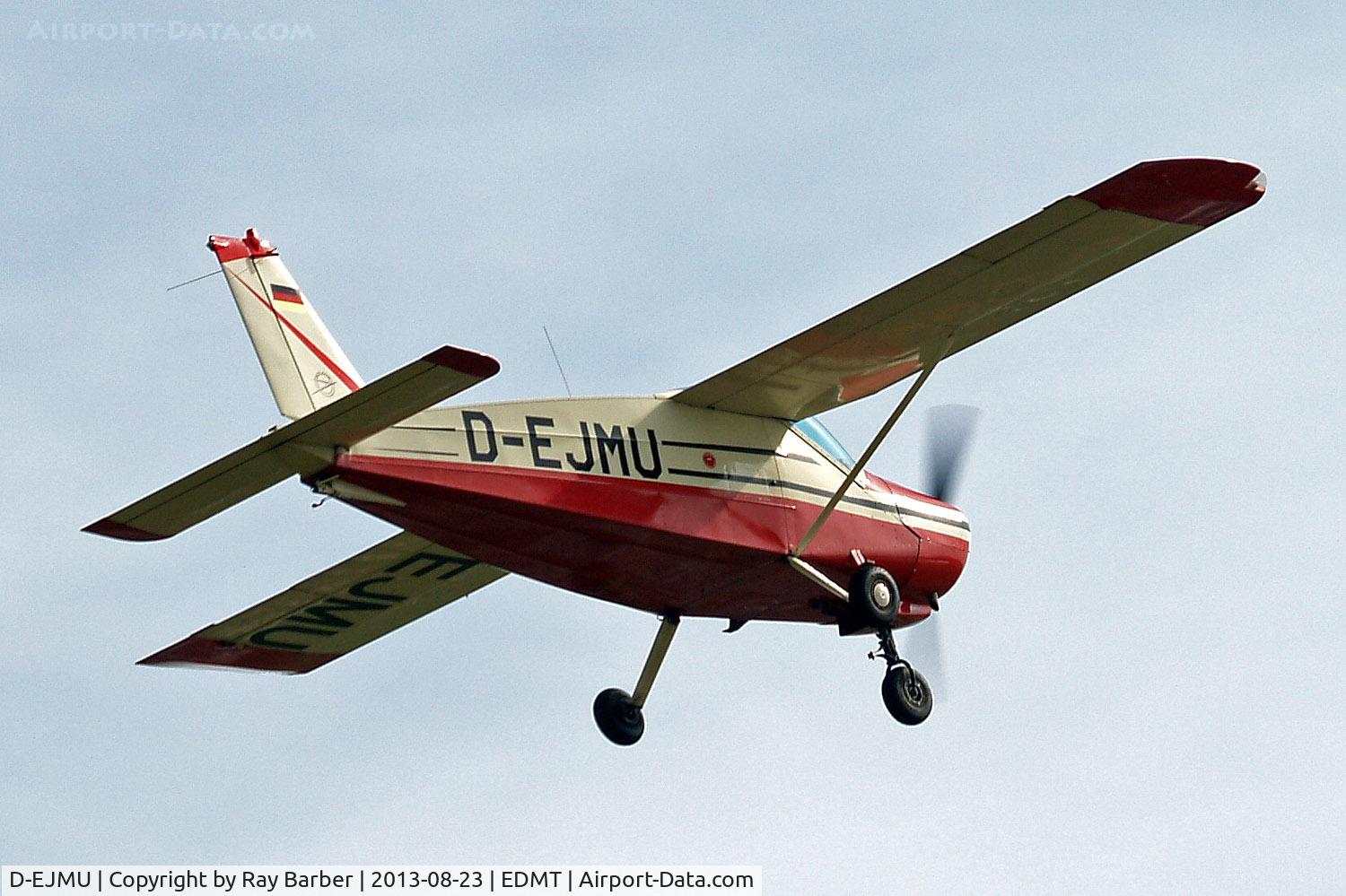 D-EJMU, 1965 Bolkow Bo-208C Junior C/N 585, Bolkow Bo.208C Junior [585] Tannheim~D 23/08/2013