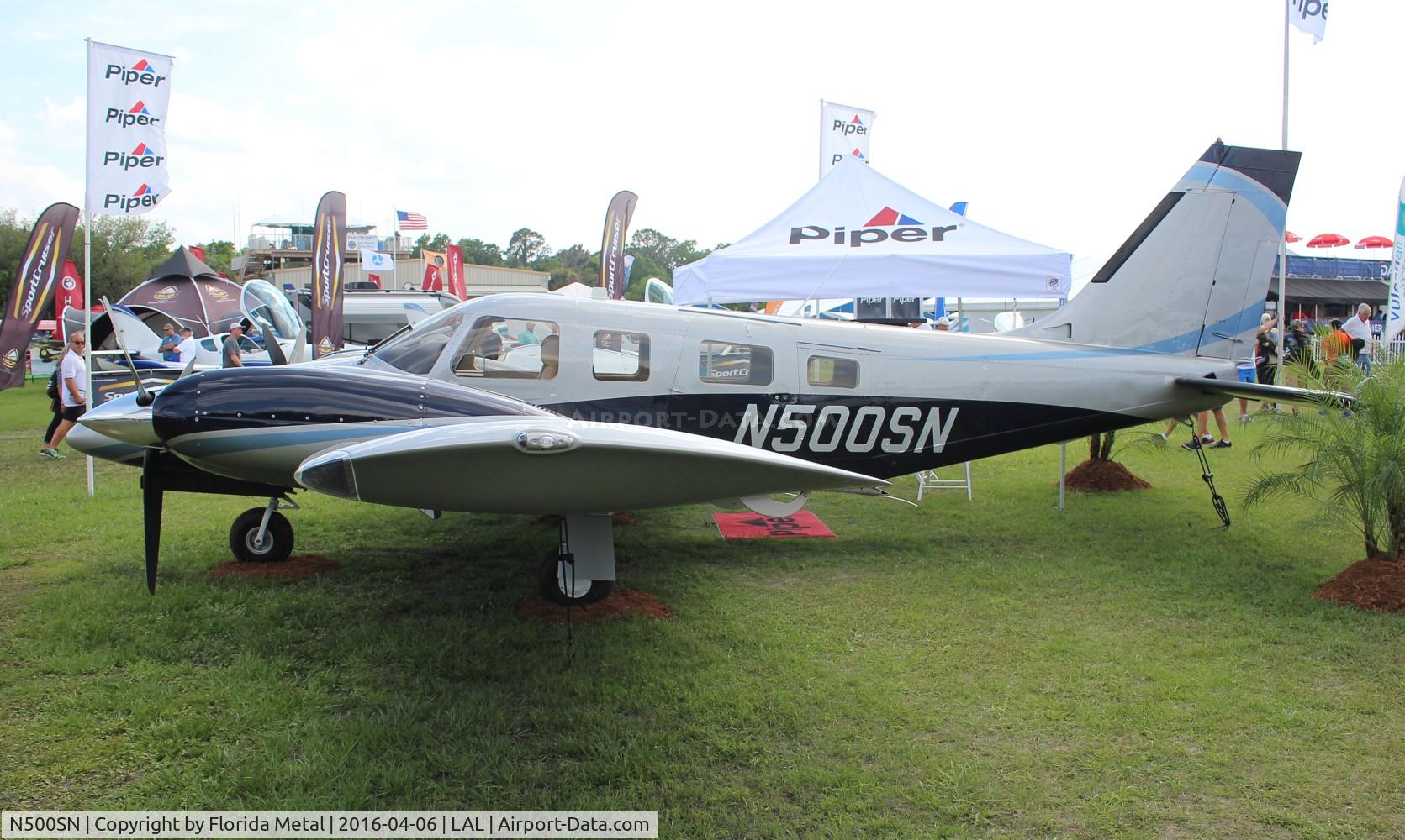 N500SN, 2014 Piper PA-34-220T C/N 3449500, Got a repaint in 2016 before being exported to Brazil