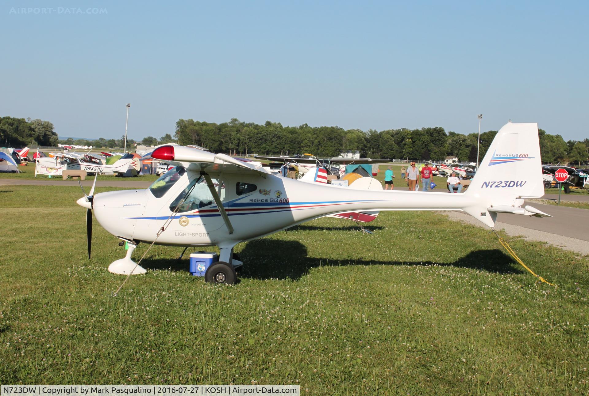 N723DW, 2006 Remos G-3 Mirage C/N 174, Remos G-3