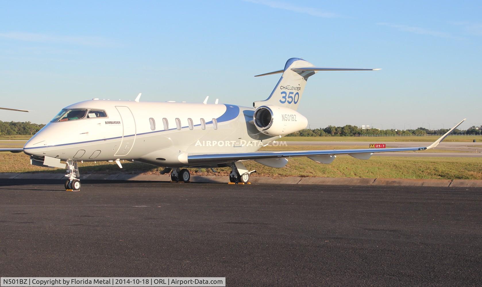 N501BZ, 2014 Bombardier Challenger 350 (BD-100-1A10) C/N 20501, Challenger 350