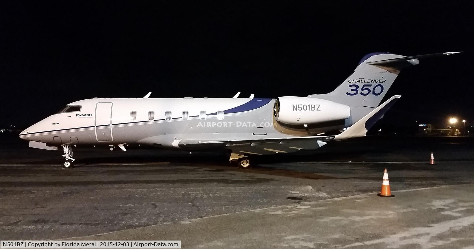 N501BZ, 2014 Bombardier Challenger 350 (BD-100-1A10) C/N 20501, Challenger 350