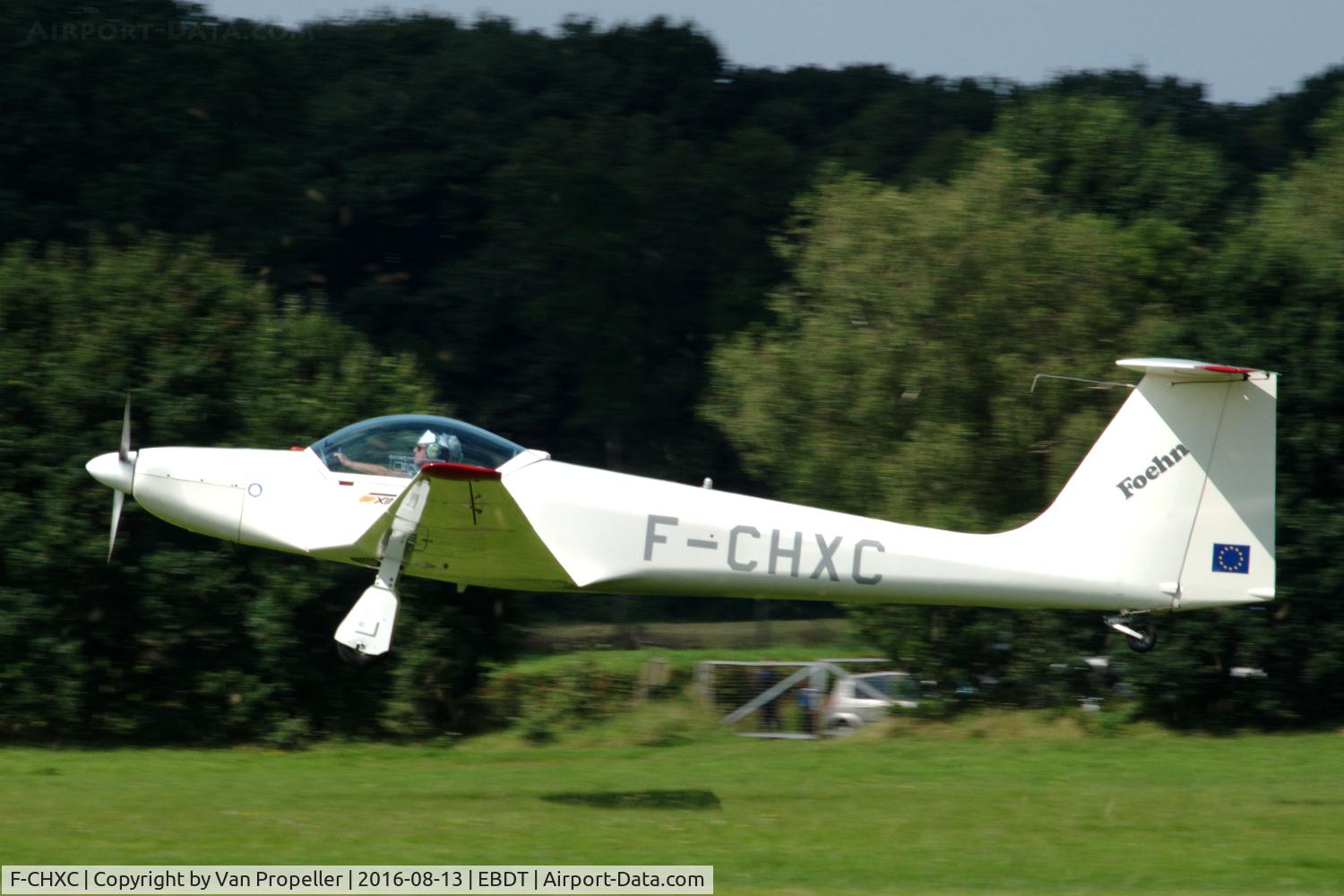 F-CHXC, Aeromot AMT-100 Ximango C/N 100025, Aeromot AMT-100 Ximango landing at Schaffen-Diest airfield, Belgium, during the 2016 Oldtimer Fly-in