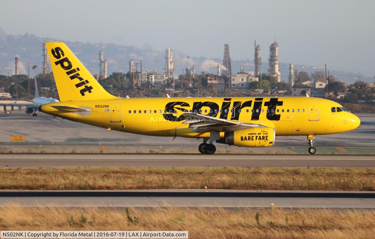 N502NK, 2005 Airbus A319-132 C/N 2433, Spirit