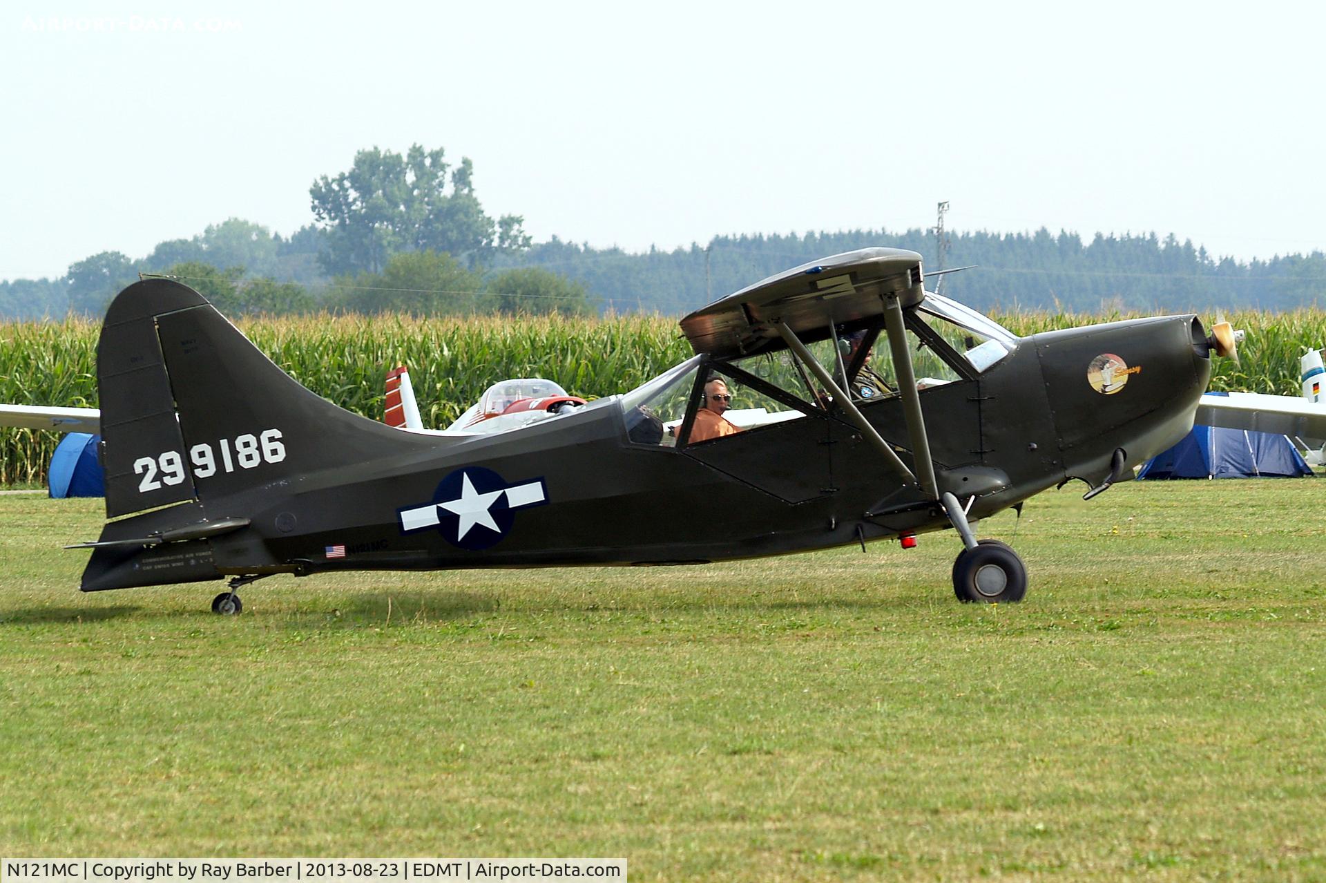 N121MC, 1944 Stinson L-5 Sentinel C/N 761684, Stinson L-5B Sentinel [76-1684] Tannheim~D 23/08/2013
