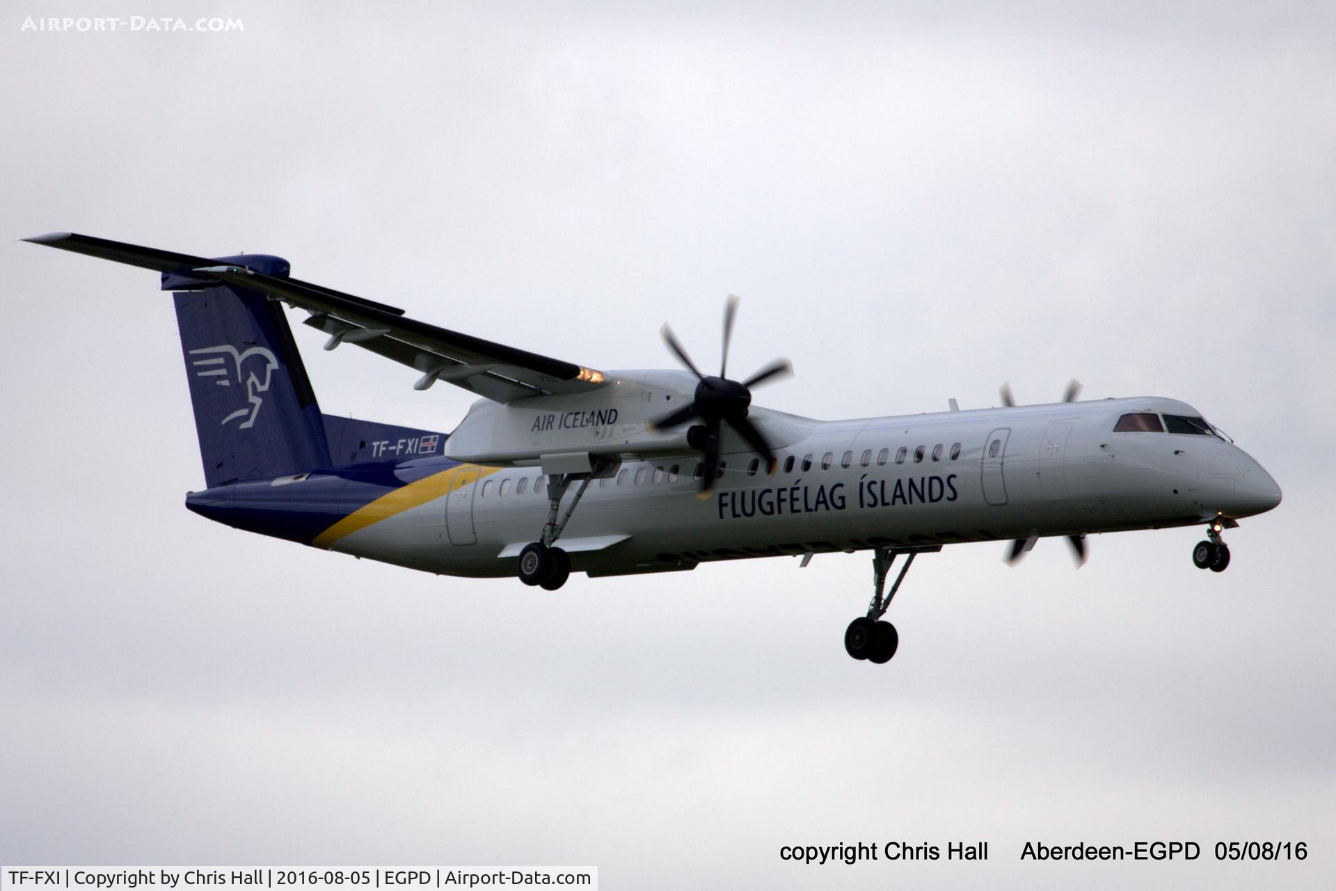 TF-FXI, 2000 De Havilland Canada DHC-8-402Q Dash 8 C/N 4033, Flugfelag Islands - Air Iceland