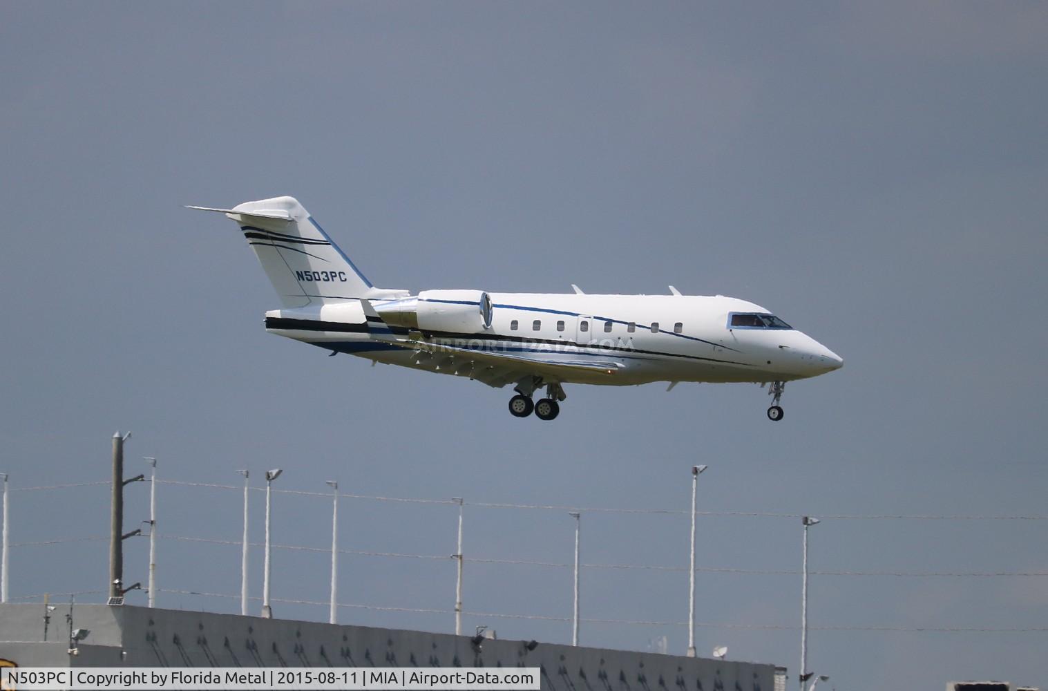 N503PC, 2001 Bombardier Challenger 604 (CL-600-2B16) C/N 5503, Challenger 604