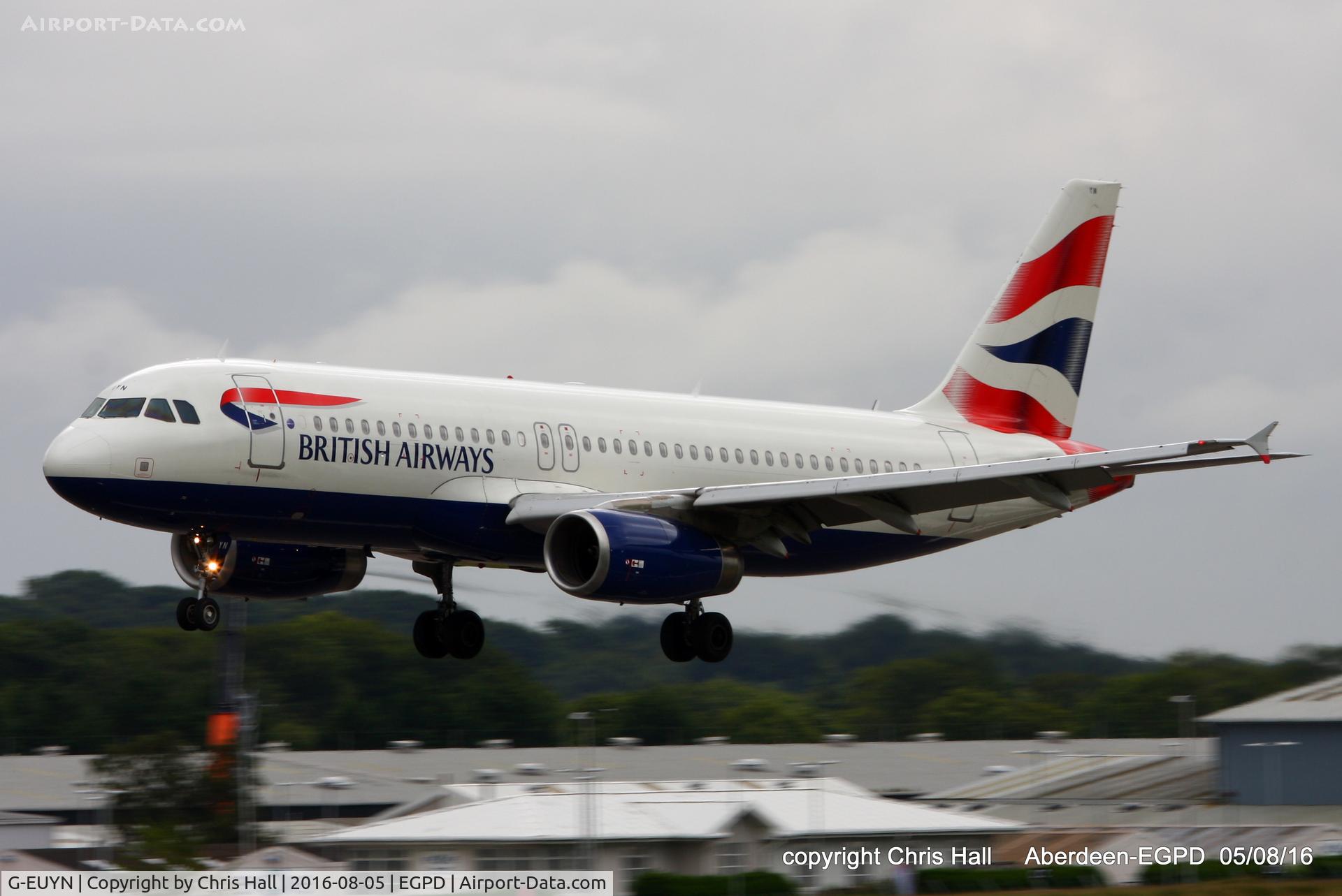 G-EUYN, 2011 Airbus A320-232 C/N 4975, British Airways