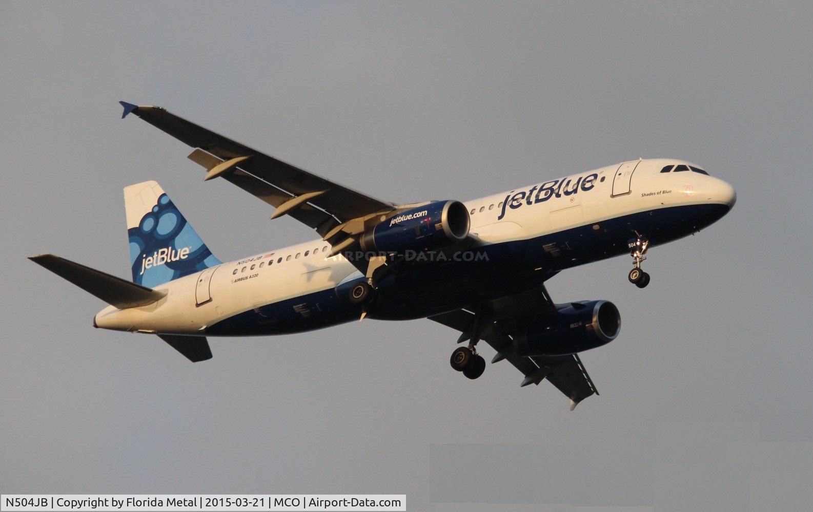 N504JB, 1999 Airbus A320-232 C/N 1156, Jet Blue