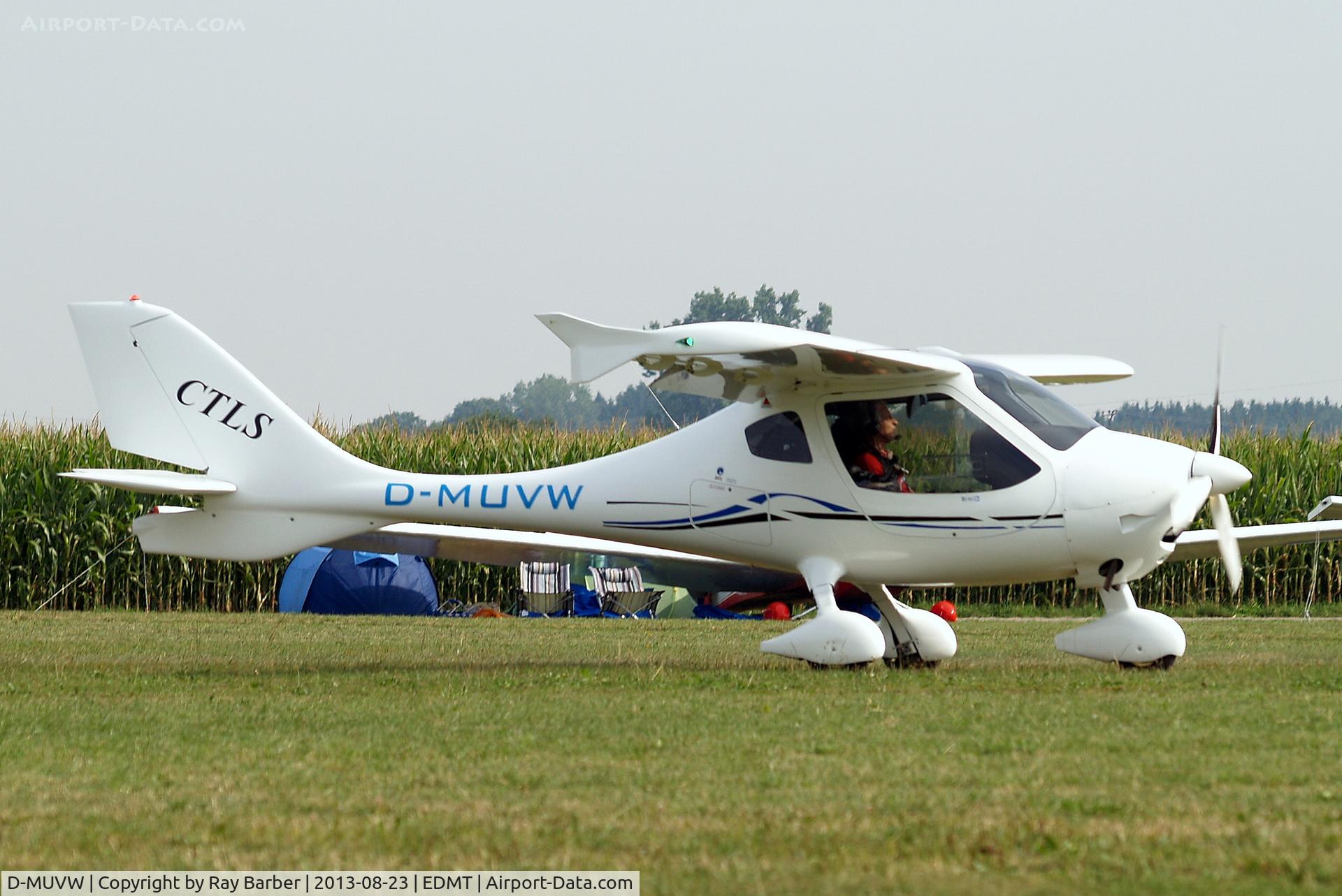 D-MUVW, 2006 Flight Design CTLS C/N Not found D-MUVW, Flight Design CTLS [F-08-08-25] Tannheim~D 23/08/2013