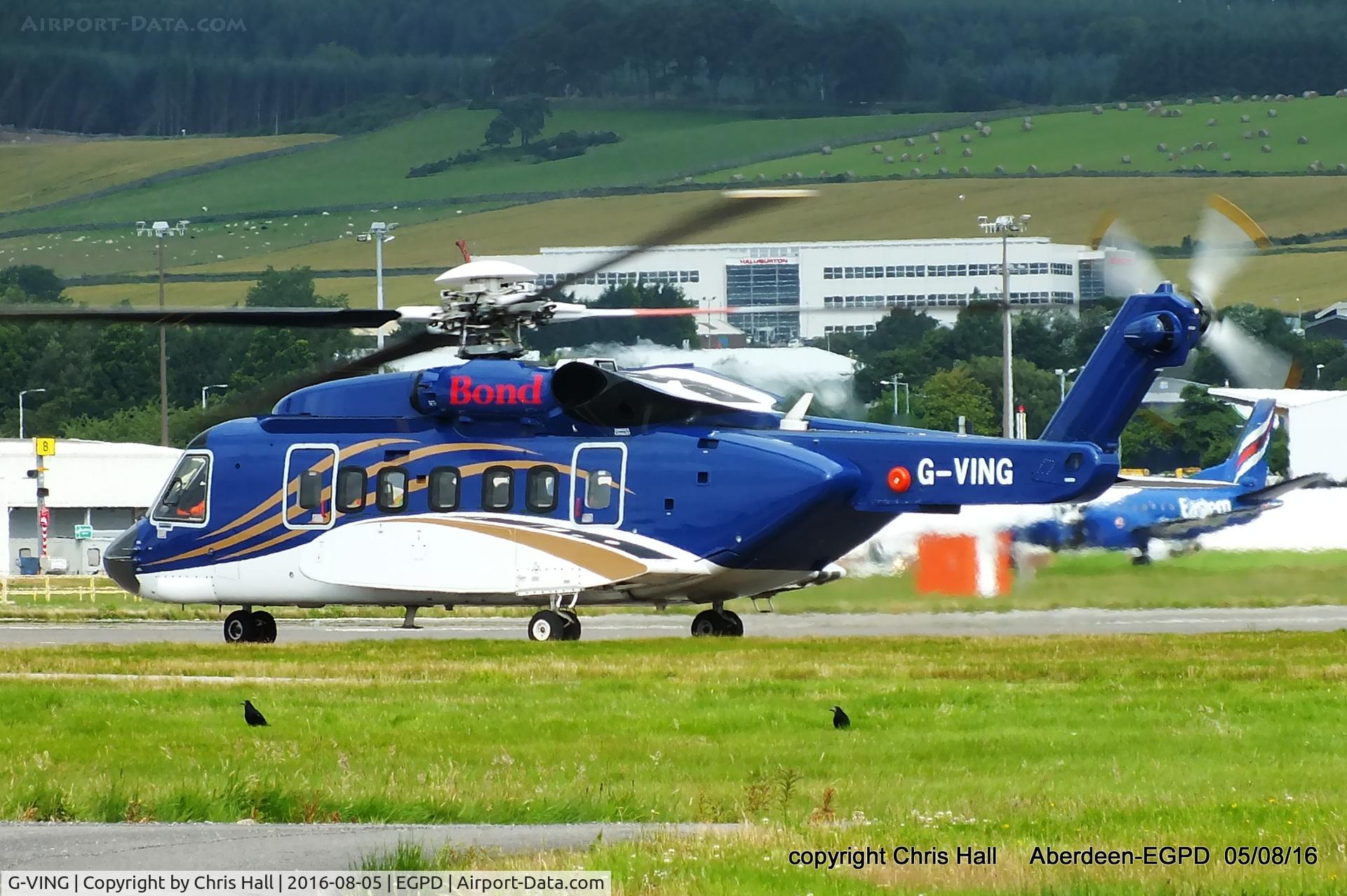 G-VING, 2013 Sikorsky S-92A C/N 920207, Bond Offshore Helicopters