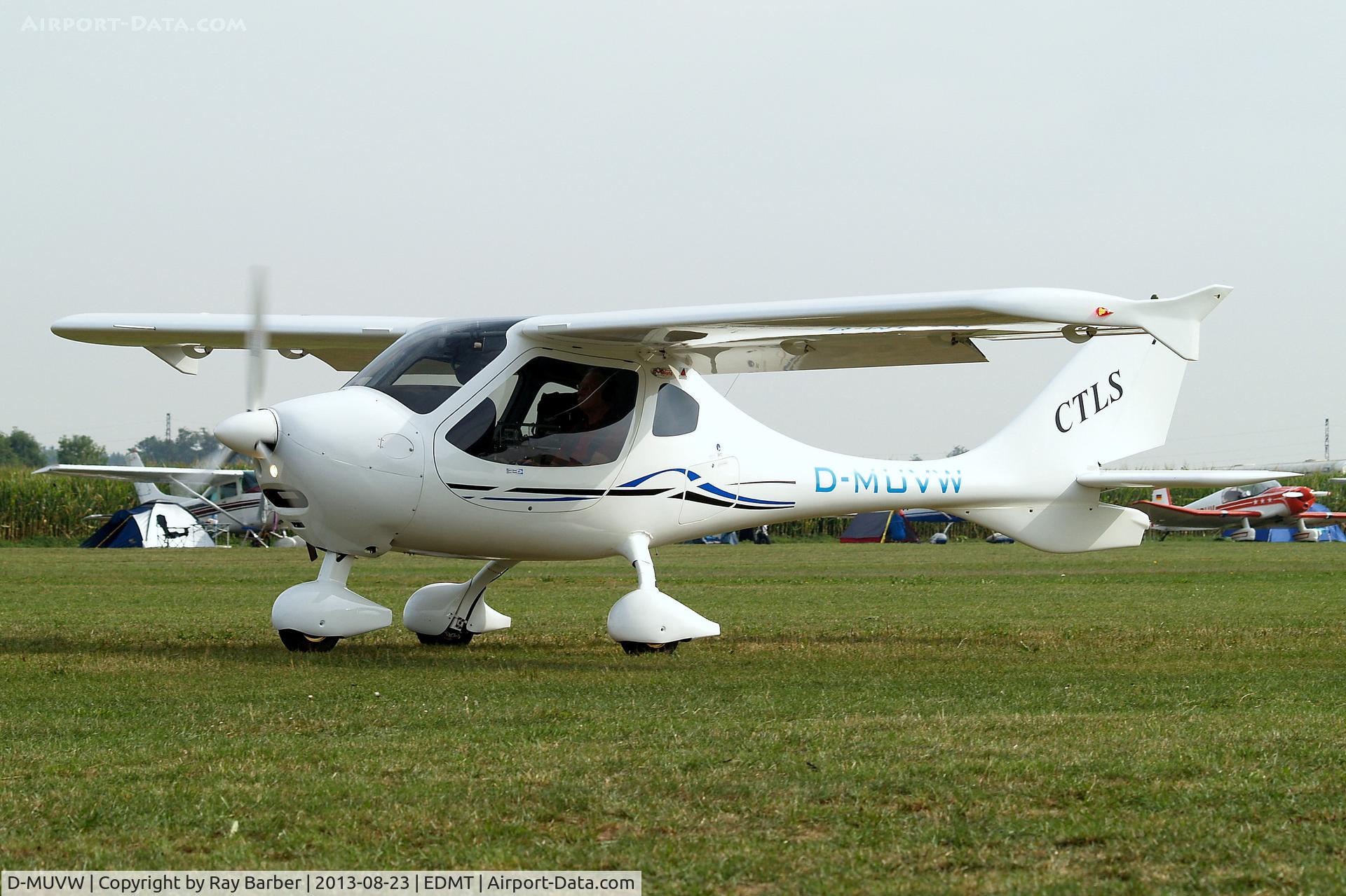 D-MUVW, 2006 Flight Design CTLS C/N Not found D-MUVW, Flight Design CTLS [F-08-08-25] Tannheim~D 23/08/2013