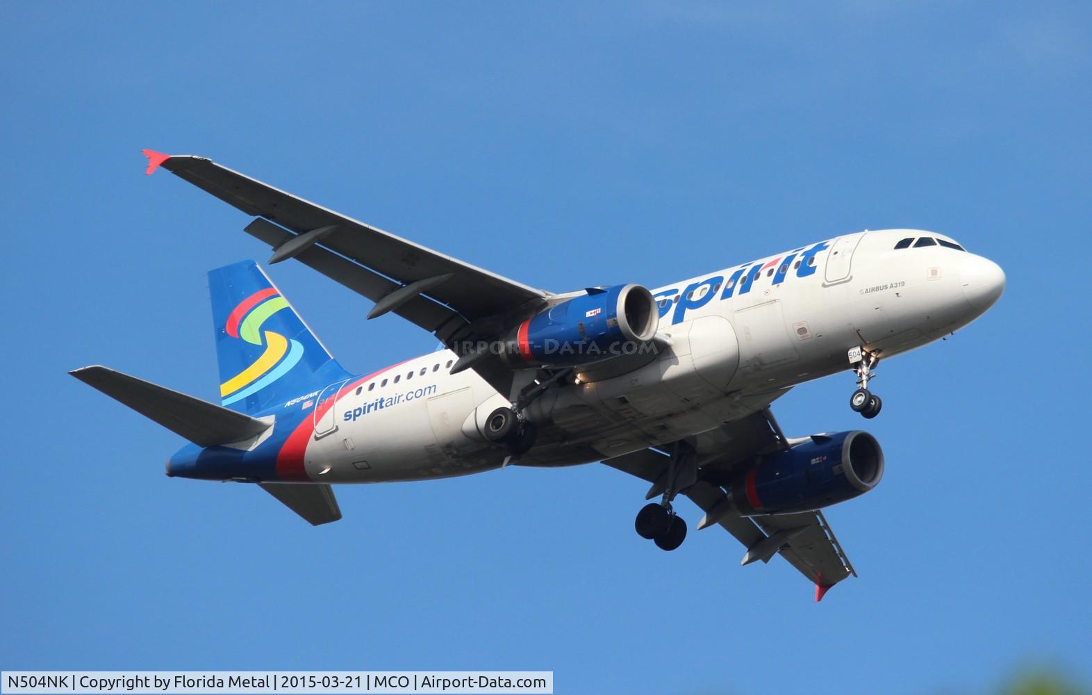 N504NK, 2005 Airbus A319-132 C/N 2473, Spirit