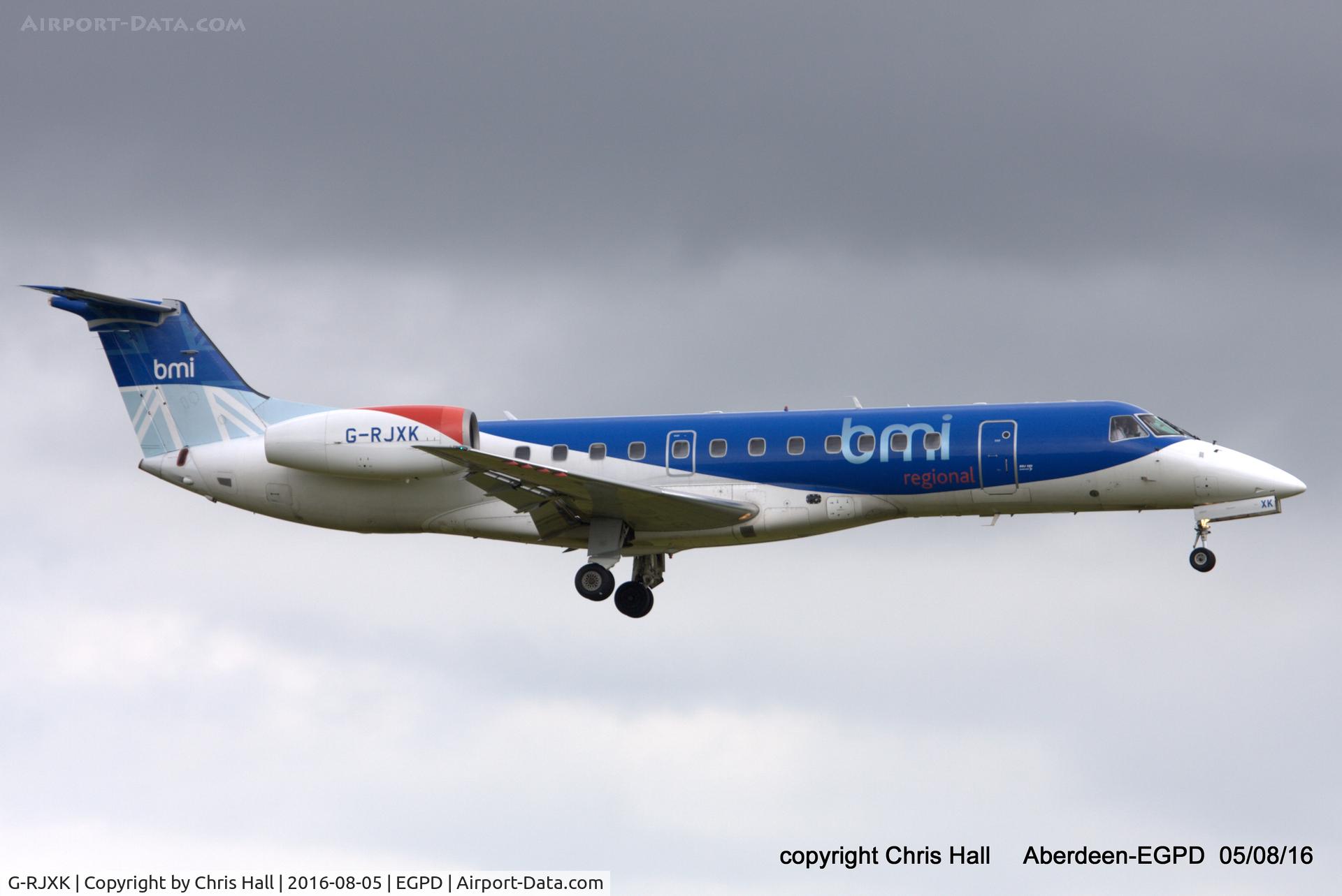 G-RJXK, 2001 Embraer ERJ-135ER (EMB-135ER) C/N 145494, bmi Regional
