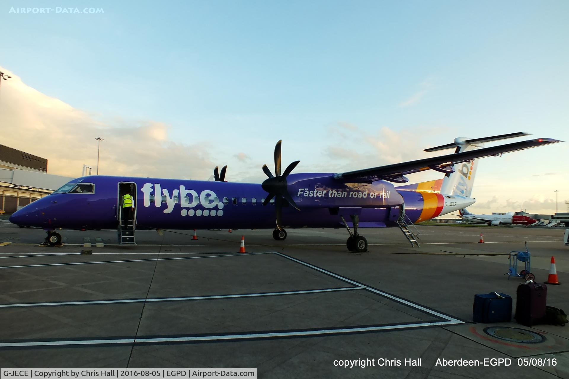 G-JECE, 2004 De Havilland Canada DHC-8-402Q Dash 8 C/N 4094, flybe