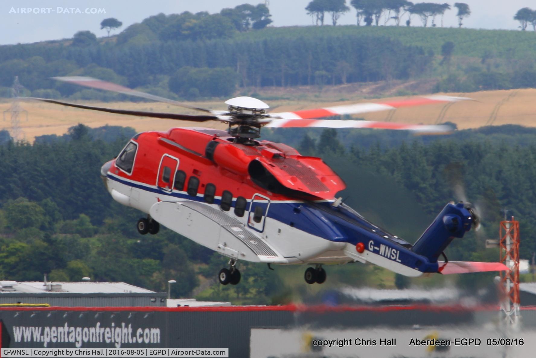 G-WNSL, 2014 Sikorsky S-92A C/N 920241, CHC Scotia