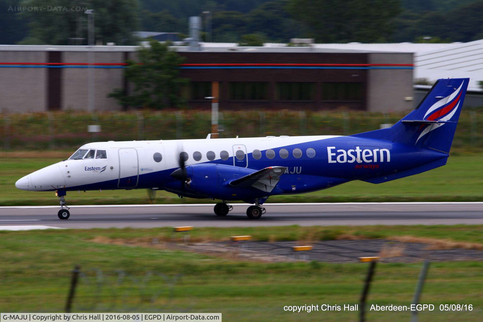 G-MAJU, 1995 British Aerospace Jetstream 41 C/N 41071, Eastern Airways